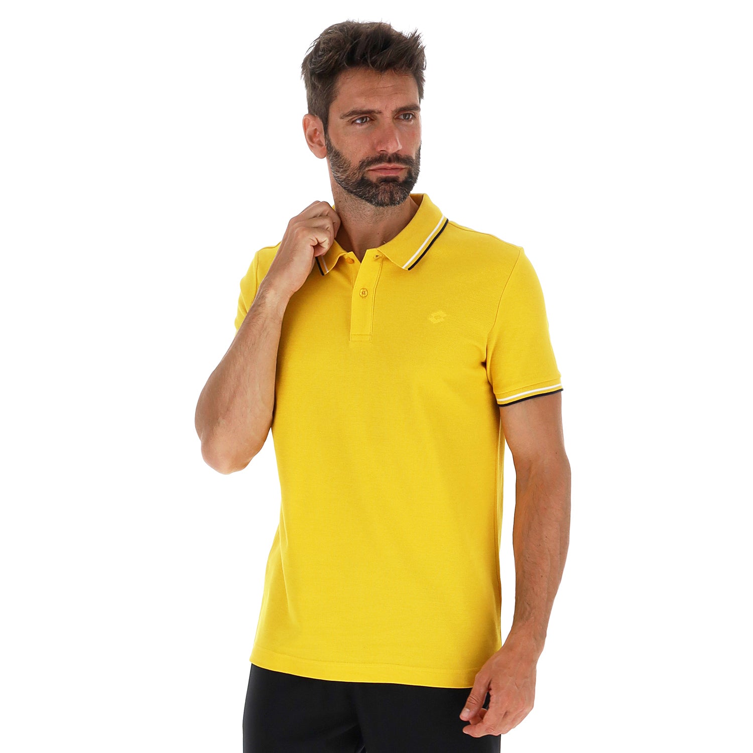UOMO POLO CLASSICA GIALLO SCURO 219238 1SX 01
