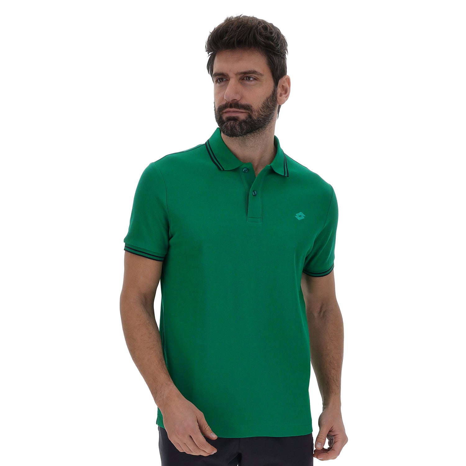 Leisure Classica Polo Shirt White Man - Lotto Sport