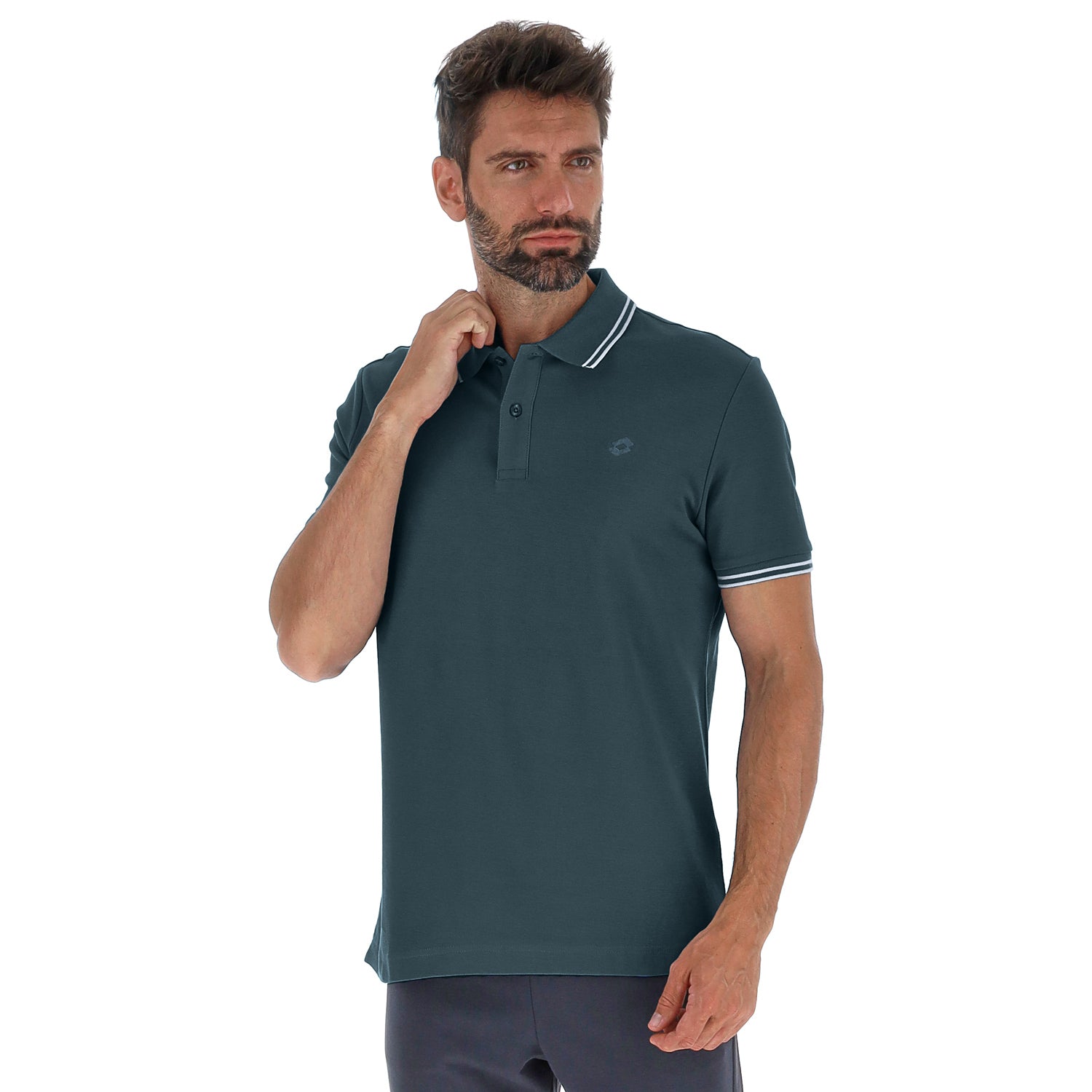UOMO POLO CLASSICA BLU 219238 BXM 01