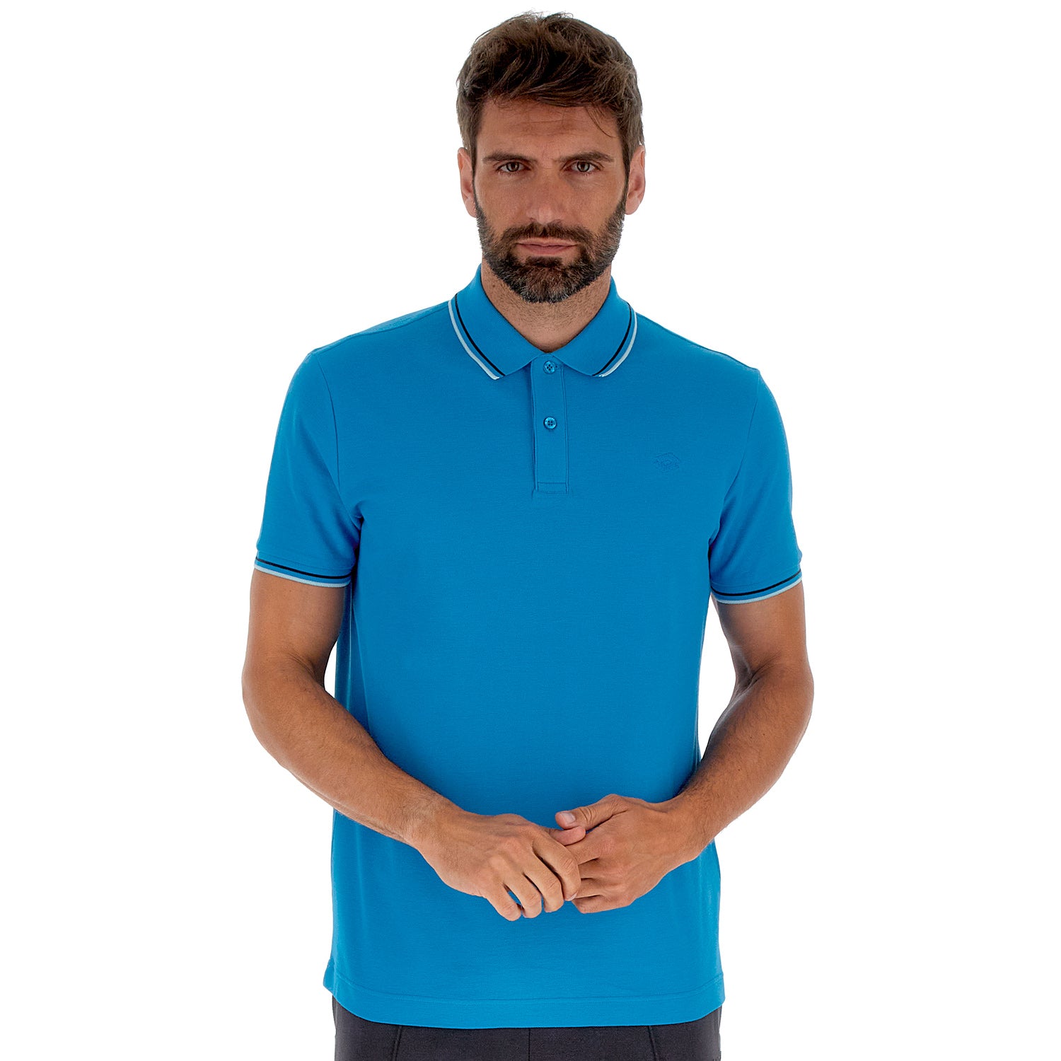 UOMO POLO CLASSICA BLU 219238 D6X 01