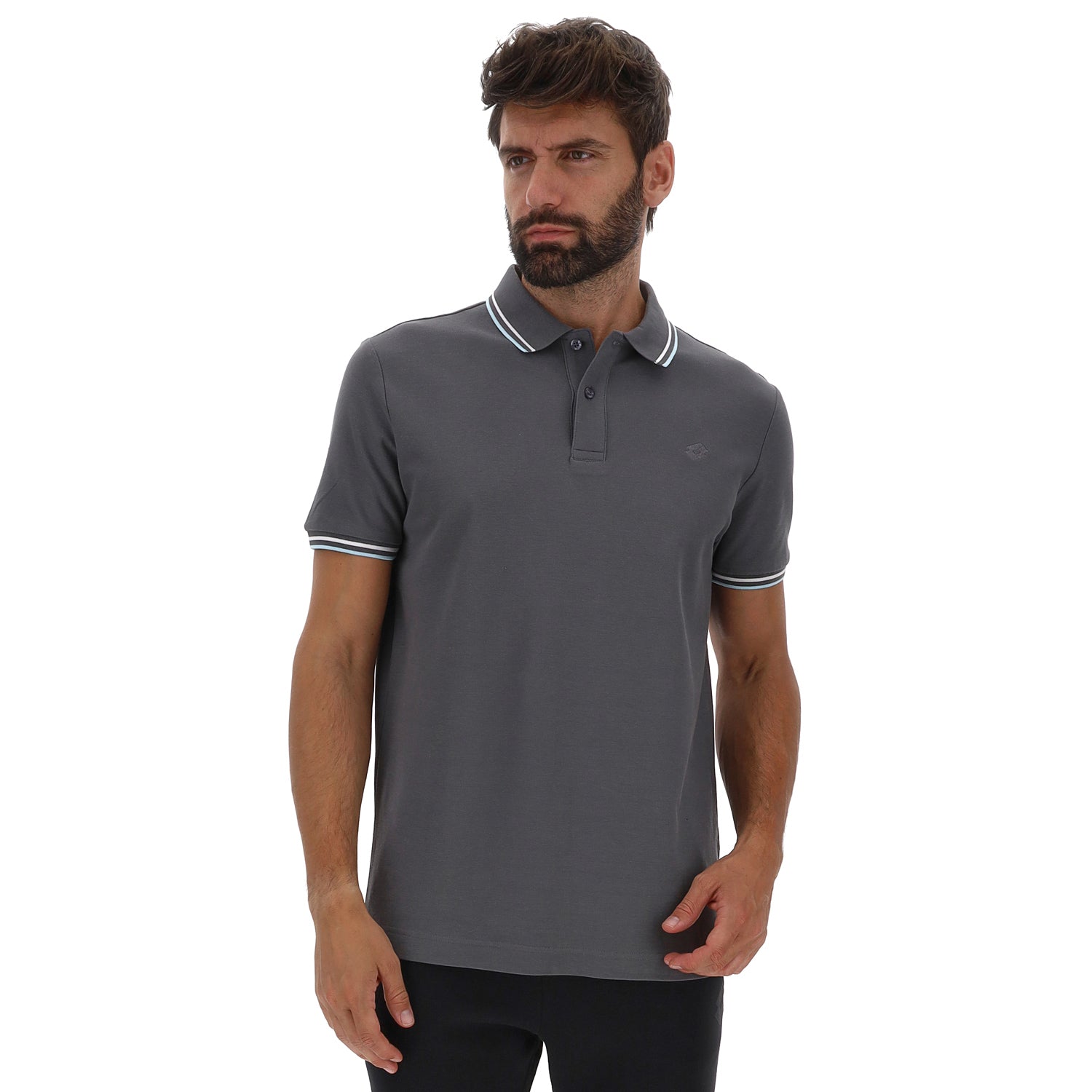 UOMO POLO CLASSICA GRIGIO 219238 D7A 01