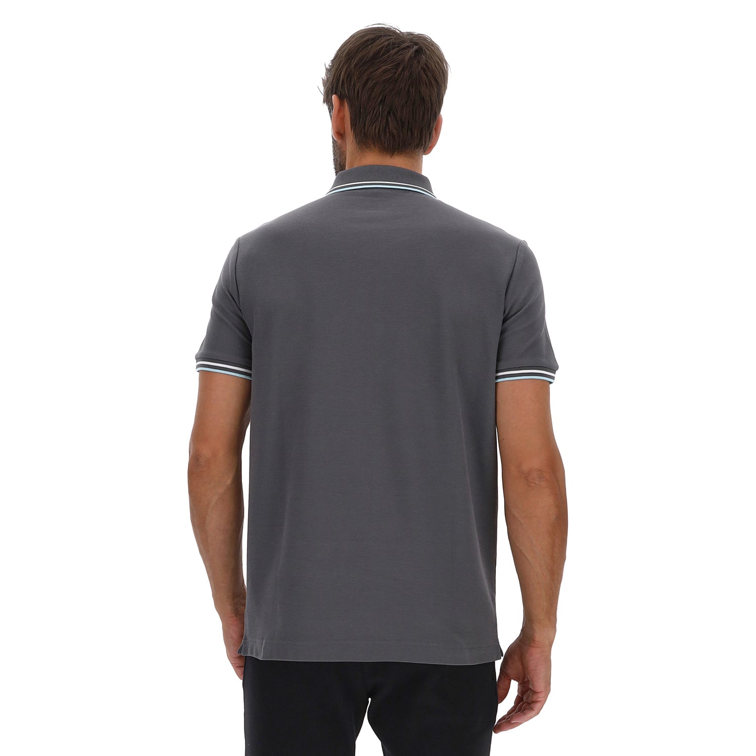UOMO POLO CLASSICA GRIGIO 219238 D7A 02