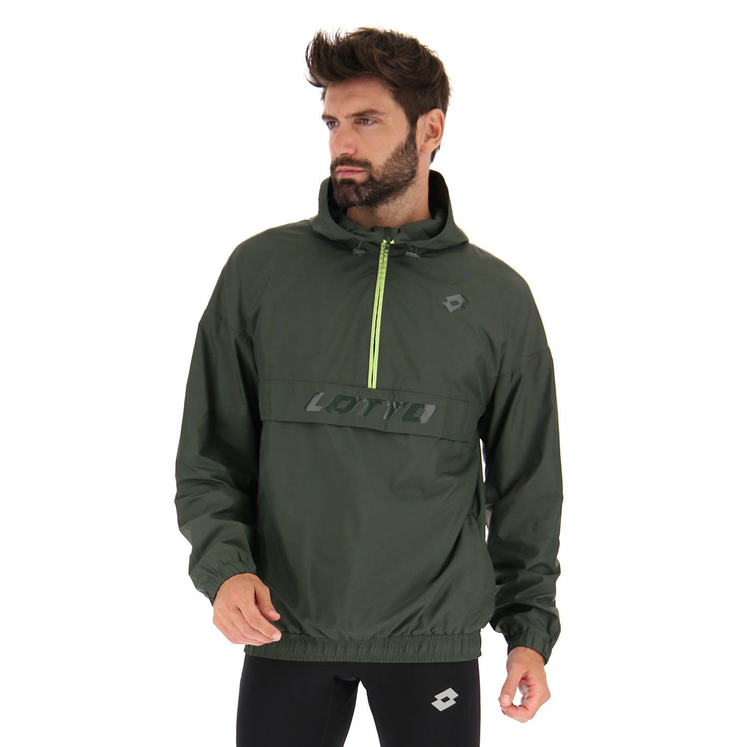 UOMO GIACCA A VENTO WIND VERDE SCURO 219389 09R 01