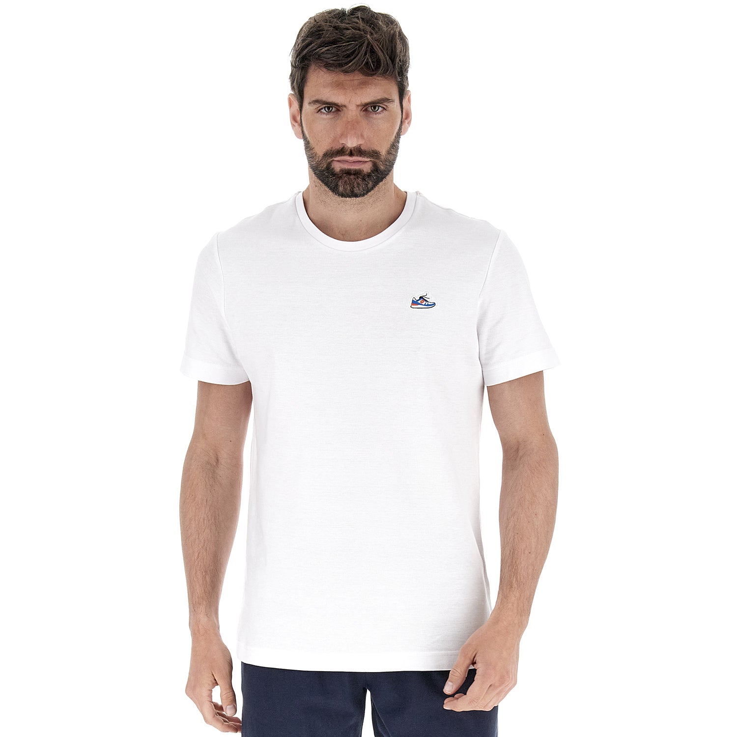 UOMO MAGLIETTA RUN BIANCO 219497 0F1 01