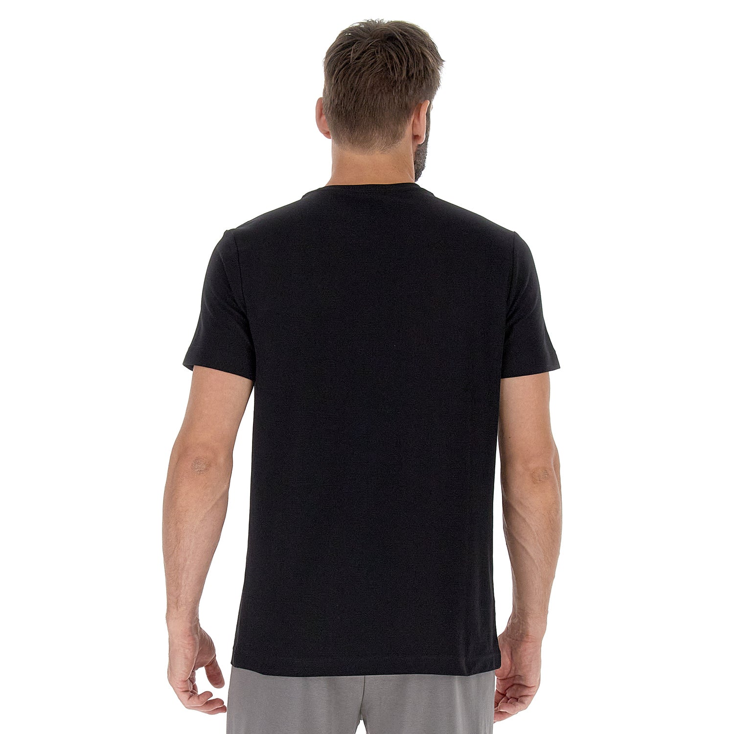 UOMO MAGLIETTA RUN NERO 219497 1CL 02