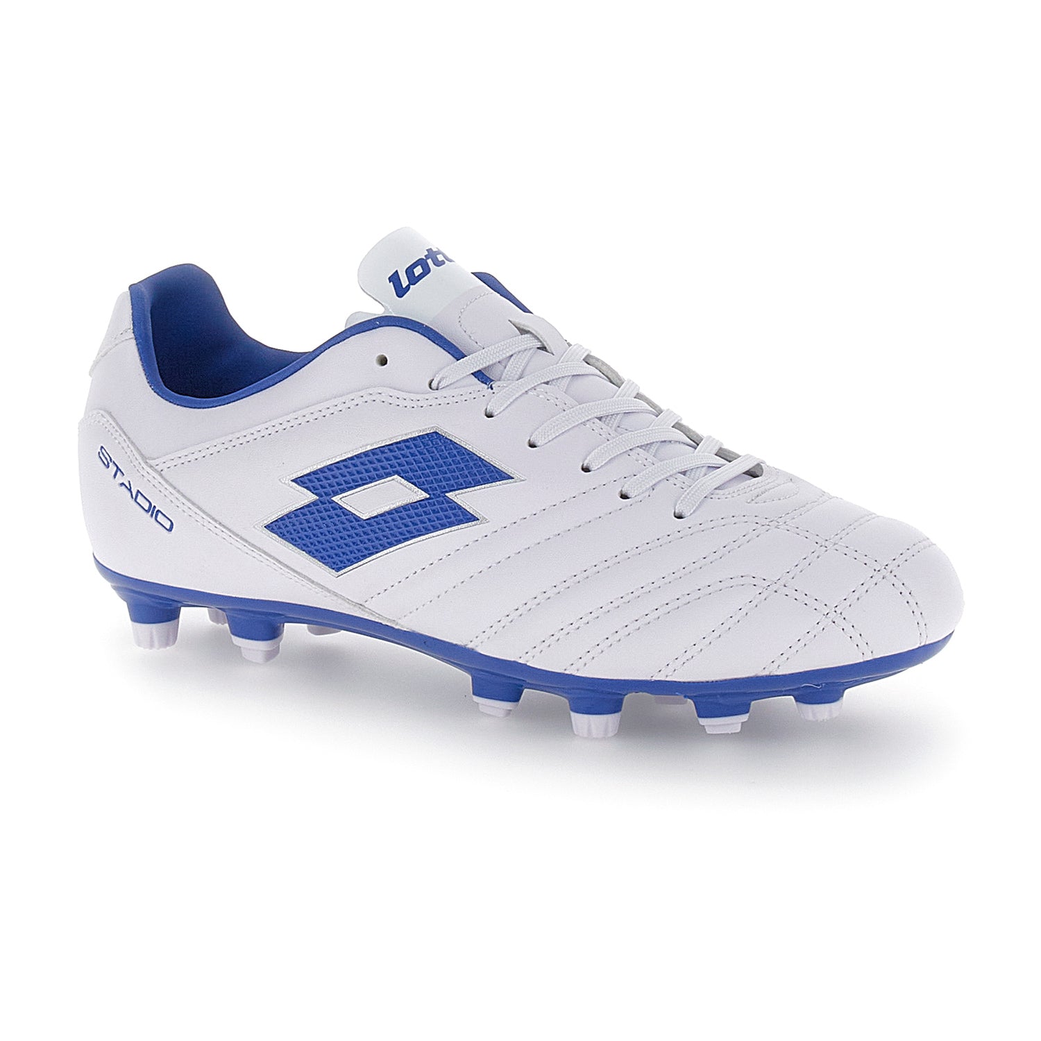 UNISEX SCARPE CALCIO FG STADIO 700 BIANCO 219545 1X5 02