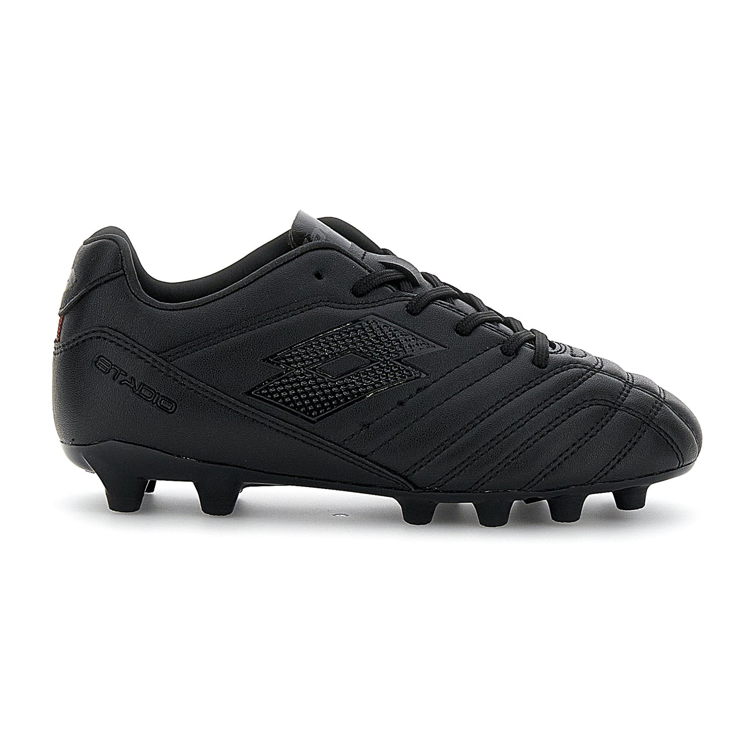 RAGAZZI SCARPE CALCIO FG STADIO 700 NERO 219547 1CL 01