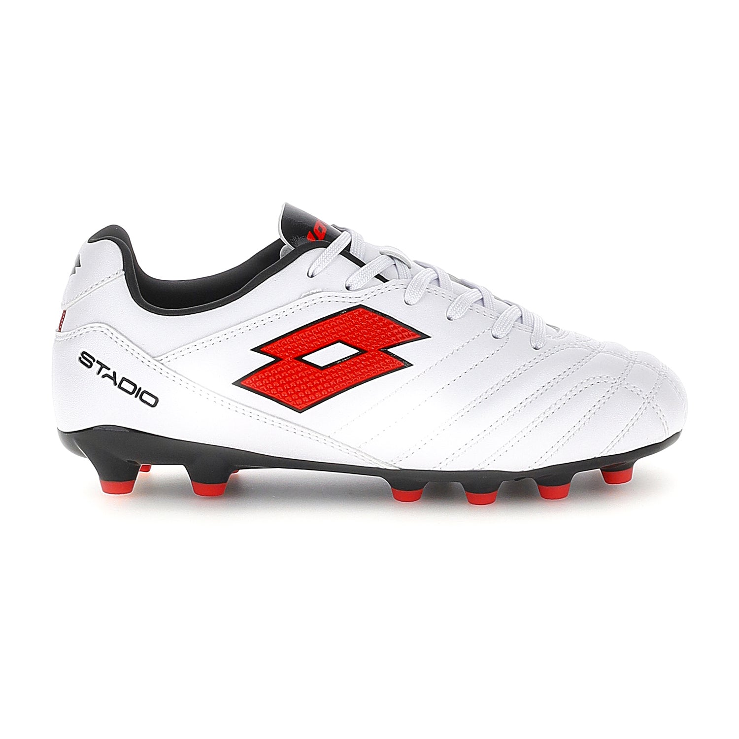 RAGAZZI SCARPE CALCIO FG STADIO 700 BIANCO 219547 6KH 01