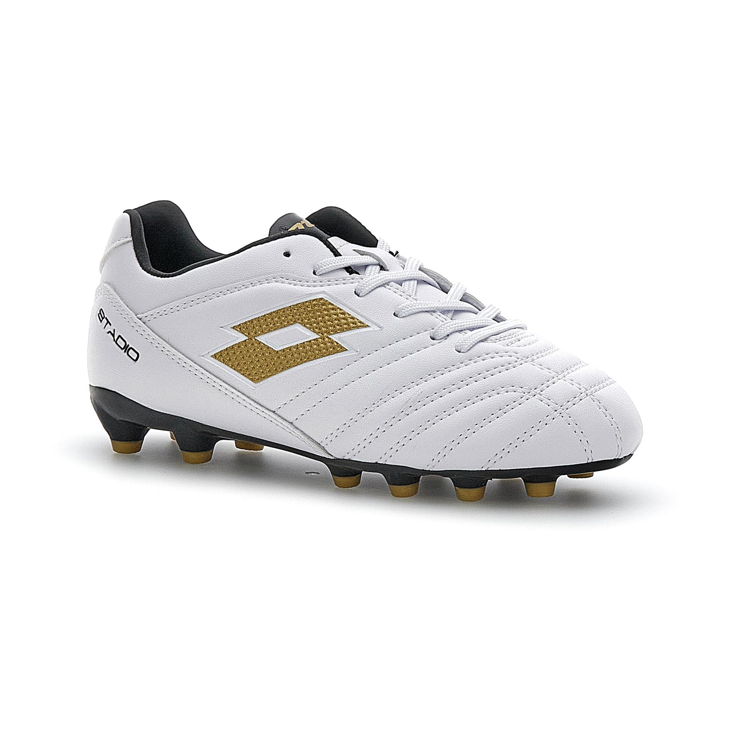 RAGAZZI SCARPE CALCIO FG STADIO 700 BIANCO 219547 6WX 02