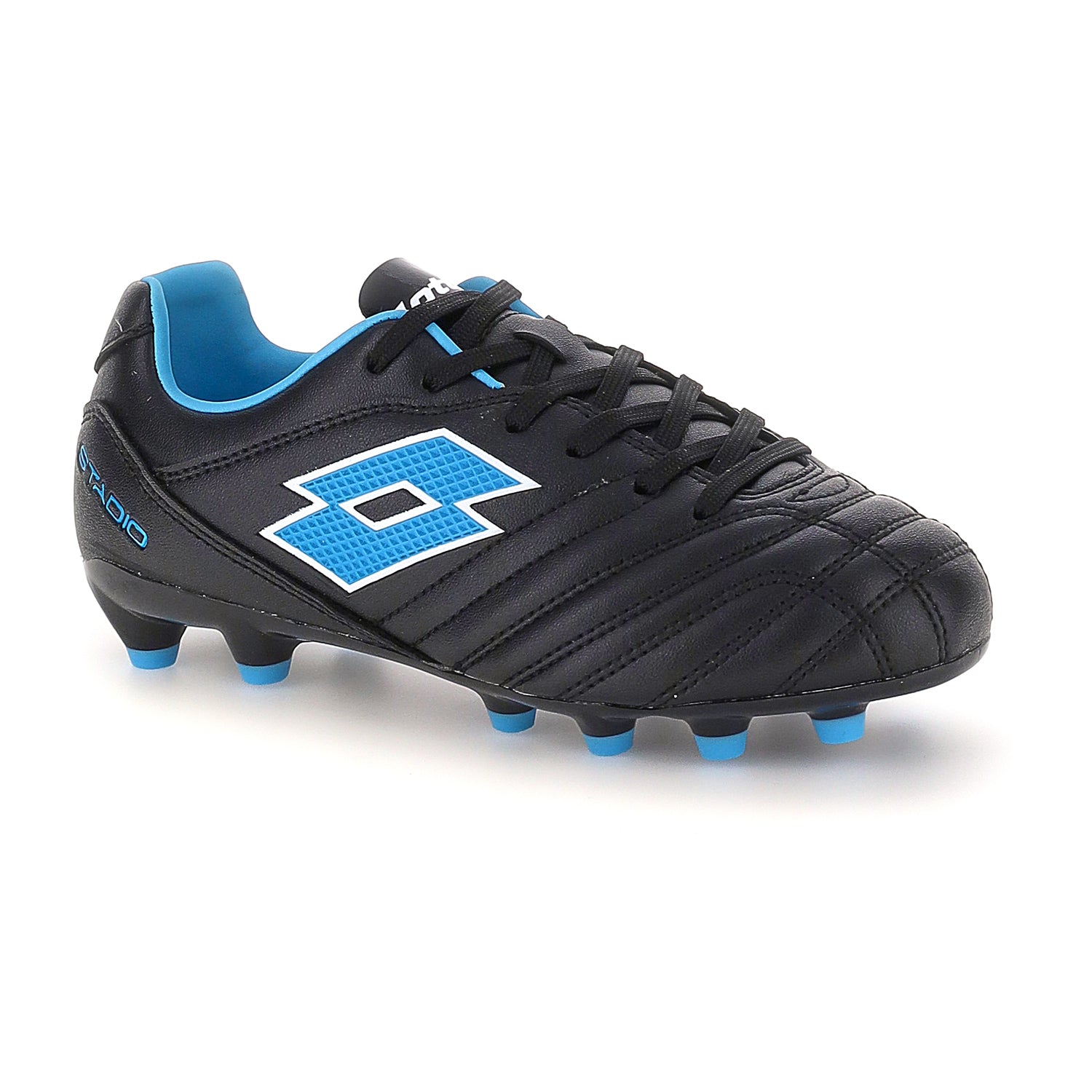 RAGAZZI SCARPE CALCIO FG STADIO 700 NERO 219547 CXP 02