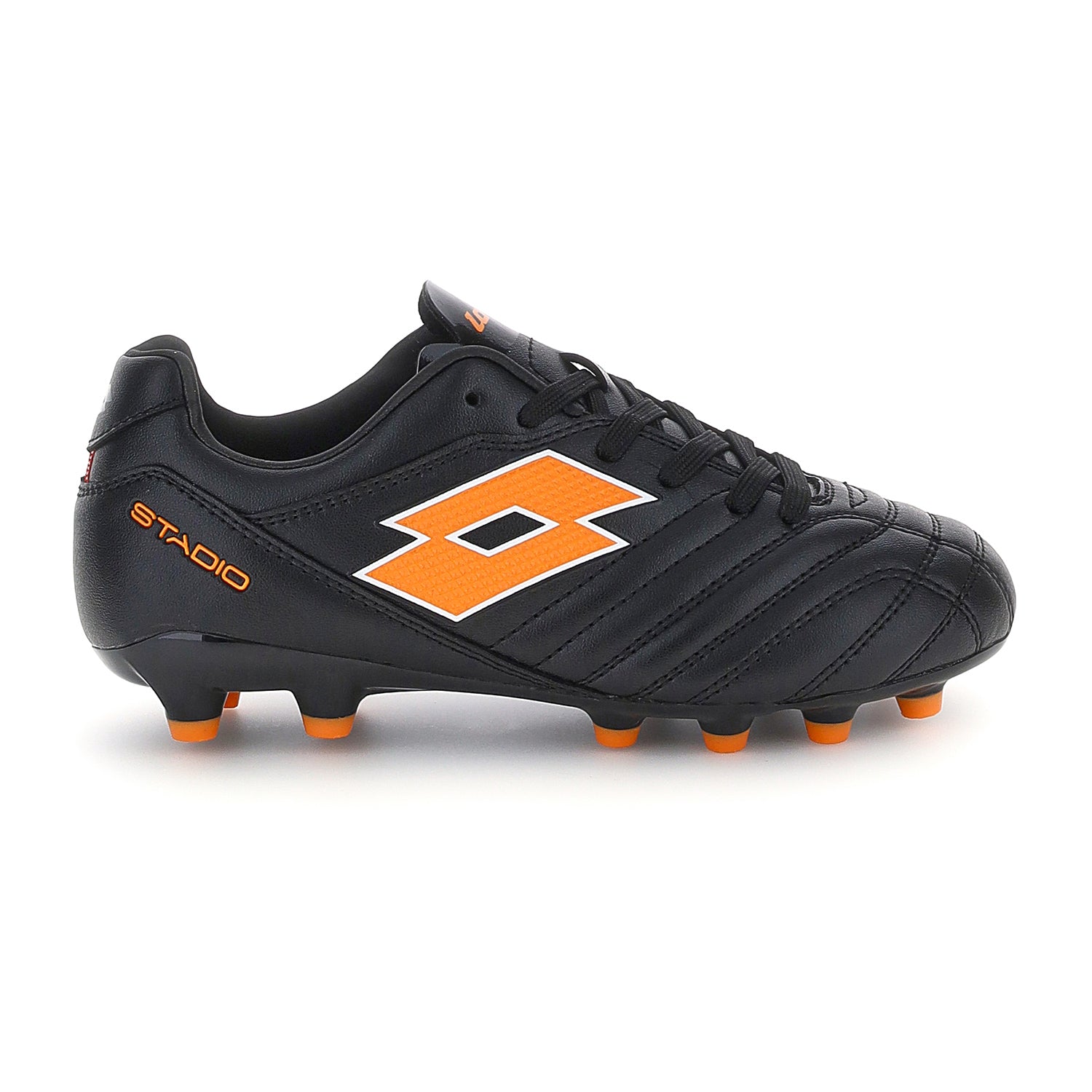 RAGAZZI SCARPE CALCIO FG STADIO 700 NERO 219547 DKY 01