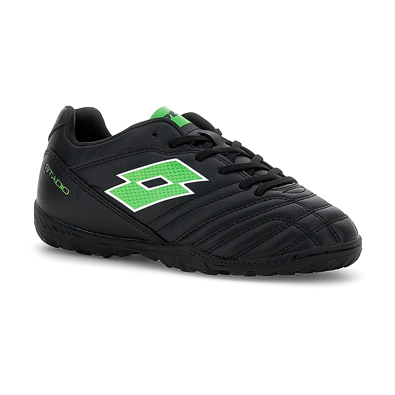 RAGAZZI SCARPE TURF STADIO 700 NERO 219699 1NI 02