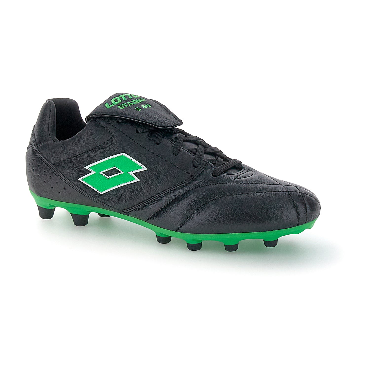 UOMO SCARPE CALCIO FG STADIO 200 NERO 220067 1NI 02