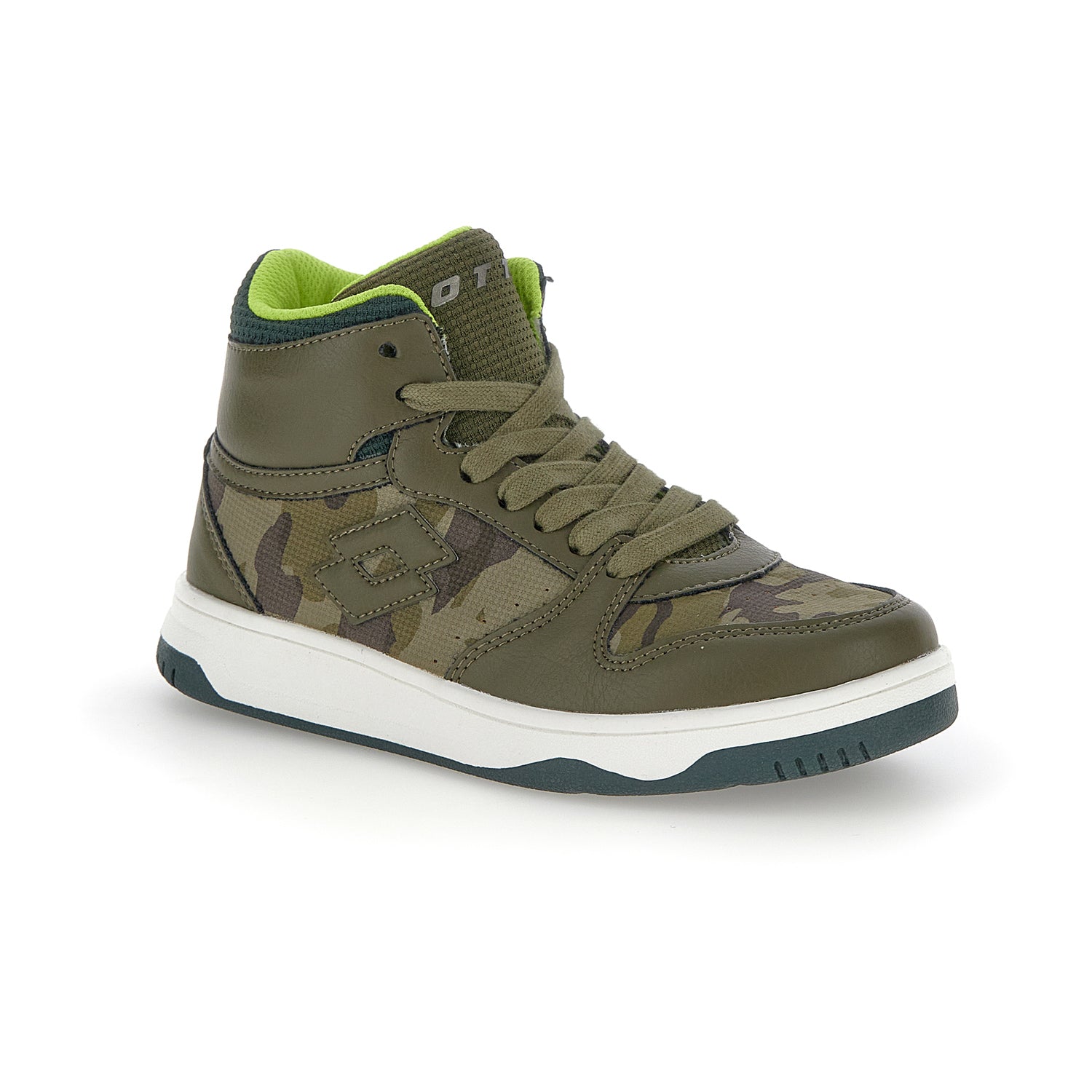 RAGAZZI SCARPE MID ROCKET VERDE SCURO 220147 B4Z 02