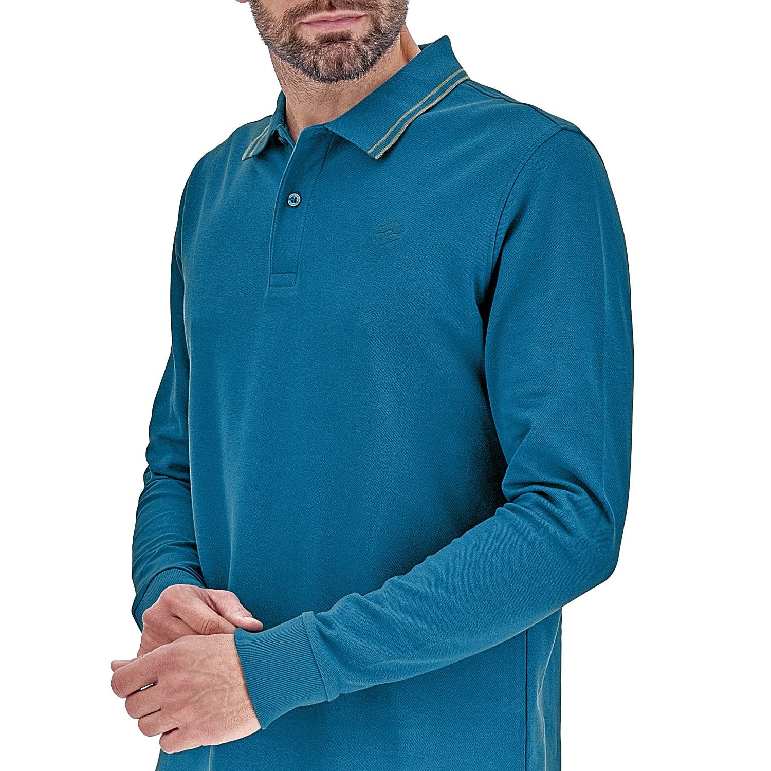 UOMO POLO CLASSICA BLU 220205 B7D 03