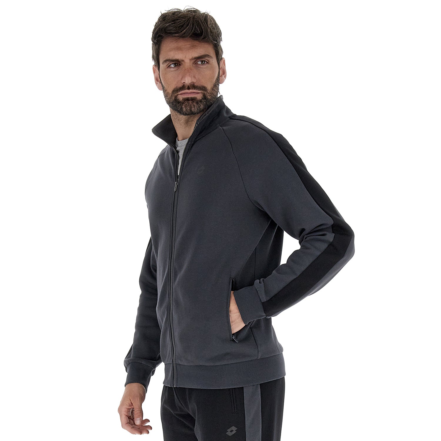 UOMO TUTA GINNASTICA MORE GRIGIO SCURO 220226 4C0 02