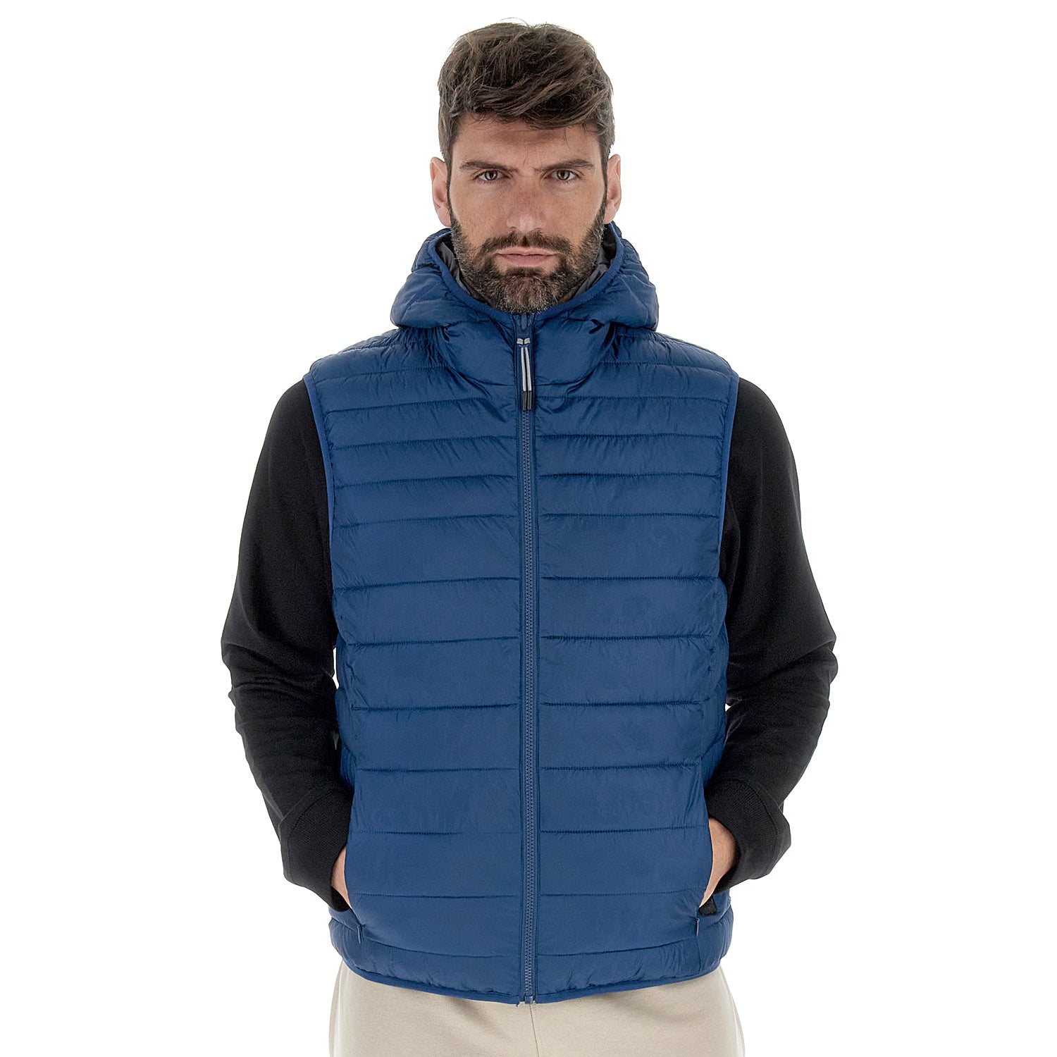 UOMO GILET CORTINA BLU 220264 B8K 01
