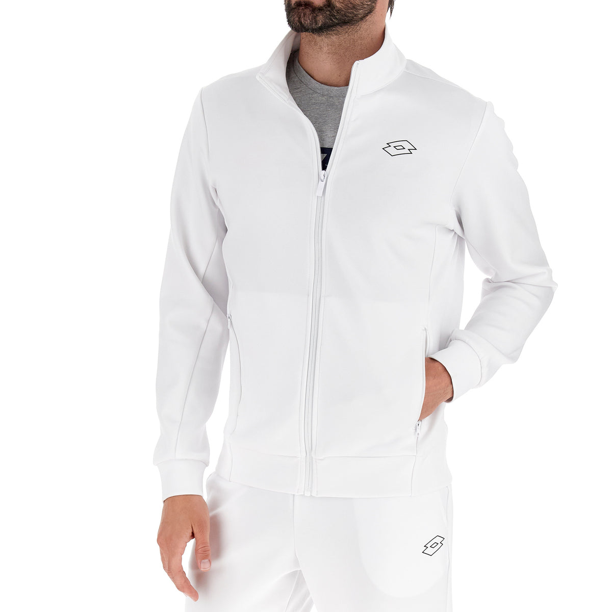 UOMO GIACCA TENNIS TEAMS BIANCO 220274 0FI 03