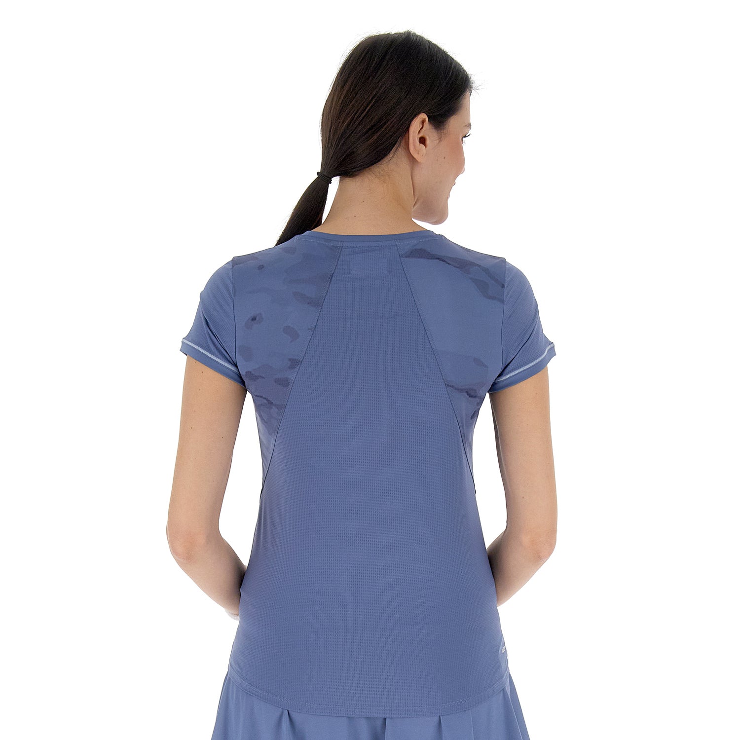DONNA MAGLIETTA TENNIS TECH D1 AZZURRO 220436 CL2 02