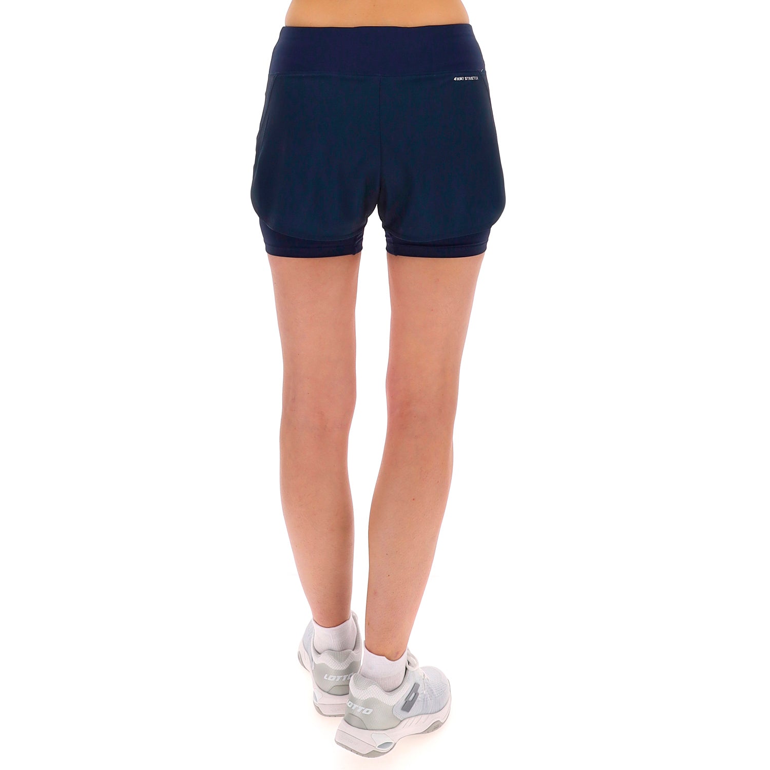 DONNA PANTALONI CORTI TENNIS TECH D1 BLU SCURO 220439 1CI 02