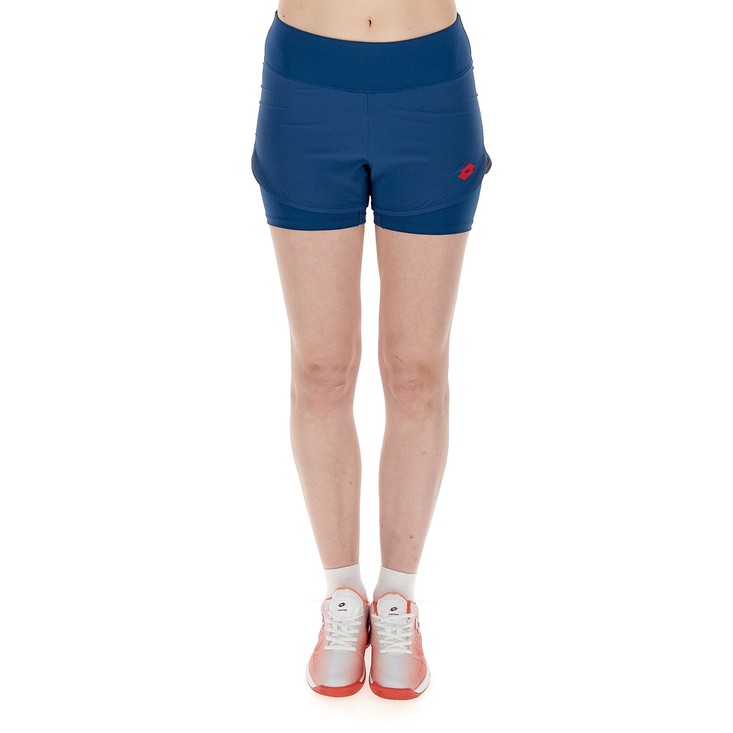 DONNA PANTALONI CORTI TENNIS TECH D1 BLU 220439 8HZ 01