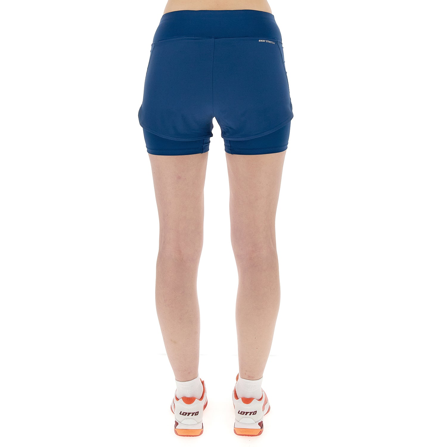 DONNA PANTALONI CORTI TENNIS TECH D1 BLU 220439 8HZ 02