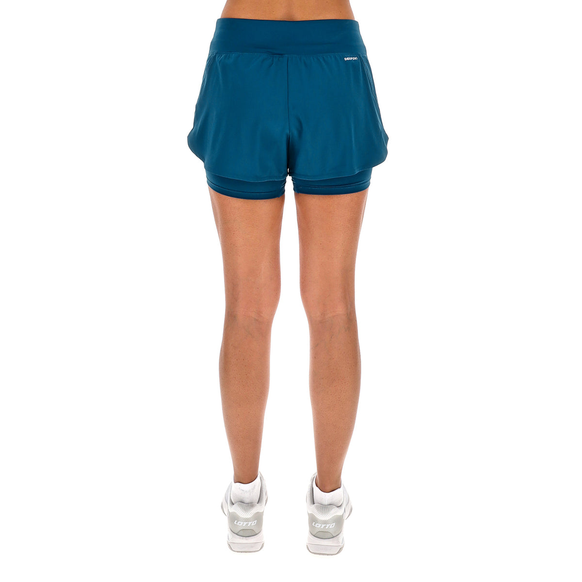 DONNA PANTALONI CORTI TENNIS TECH D1 BLU 220439 EPL 02