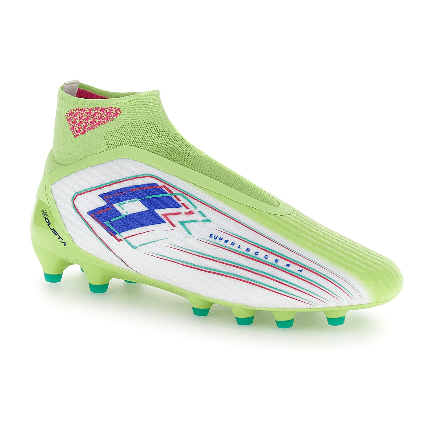 UNISEX SCARPE CALCIO FG SOLISTA 100 GIALLO CHIARO 220556 BP8 02
