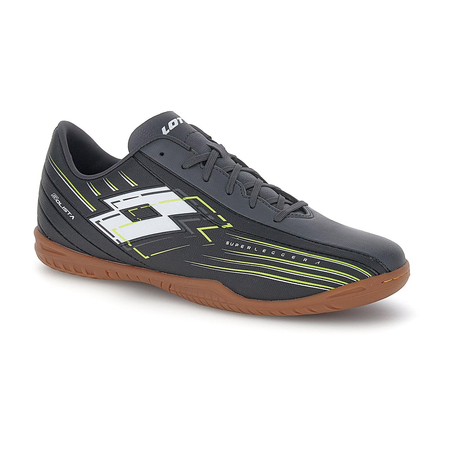UNISEX SCARPE FUTSAL INDOOR SOLISTA 700 NERO 220563 AUF 02
