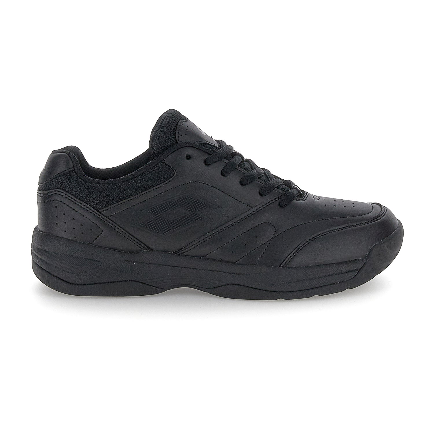 DONNA SCARPE COURT LOGO NERO 220655 1H8 01