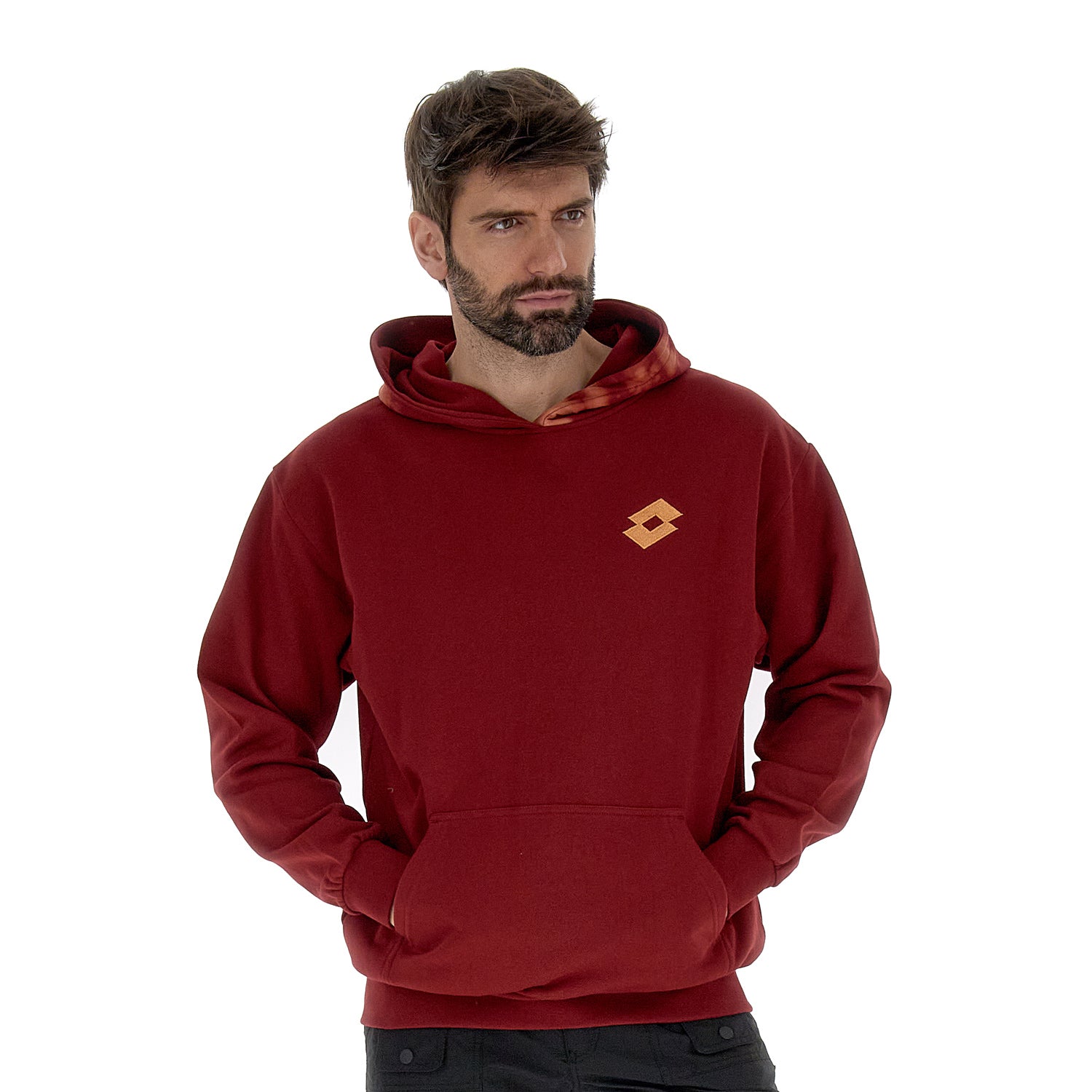 UOMO FELPA LOTTO NYC ROSSO 221327 03U 01
