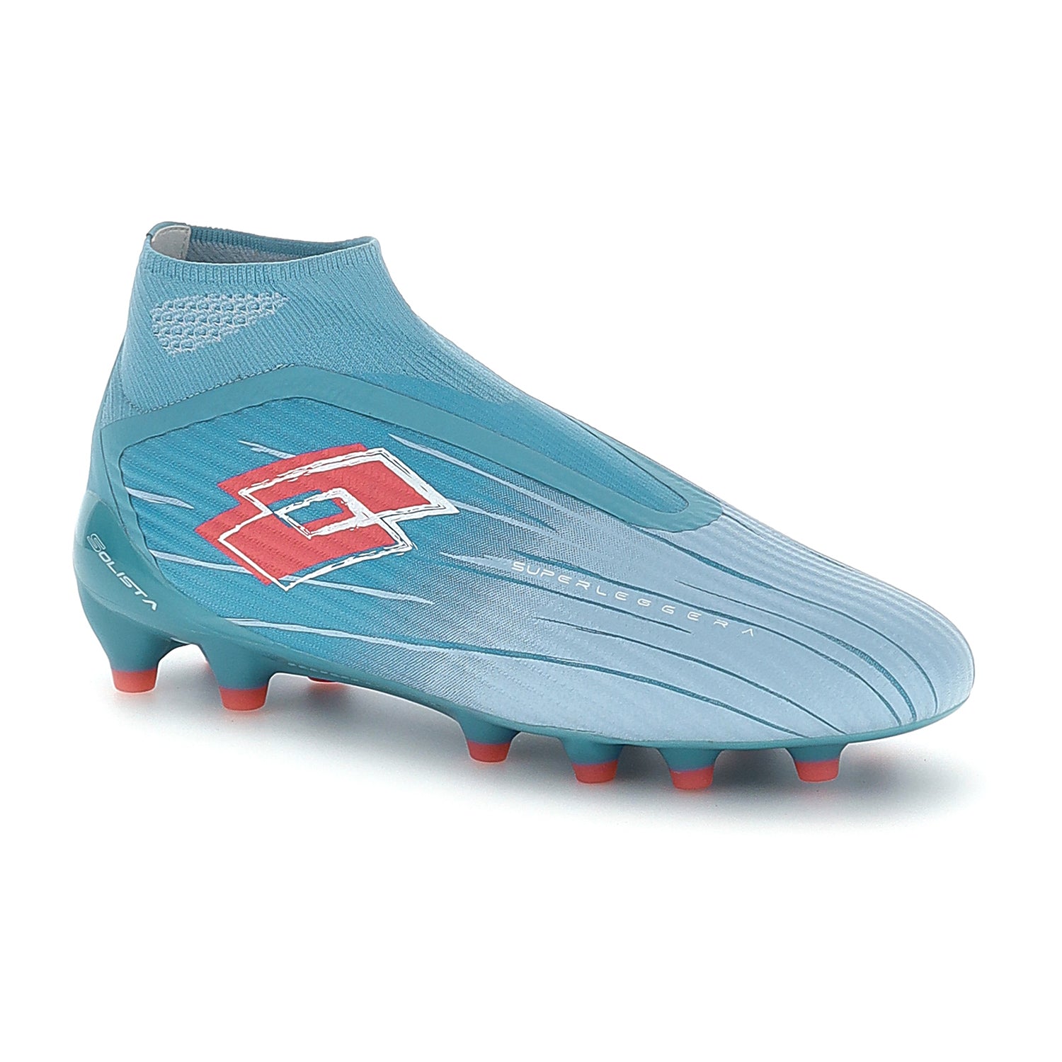 UNISEX SCARPE CALCIO FG SOLISTA 100 AZZURRO 221351 DK5 02