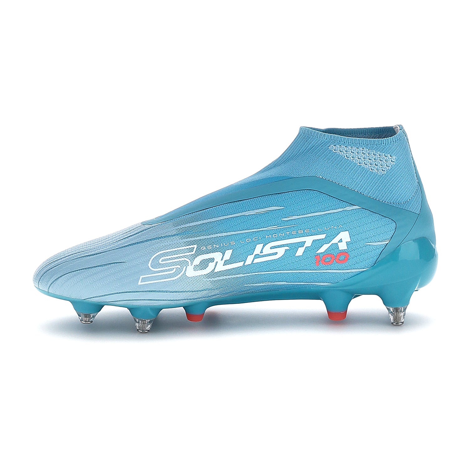 UNISEX SCARPE CALCIO SG SOLISTA 100 AZZURRO 221352 DK5 03