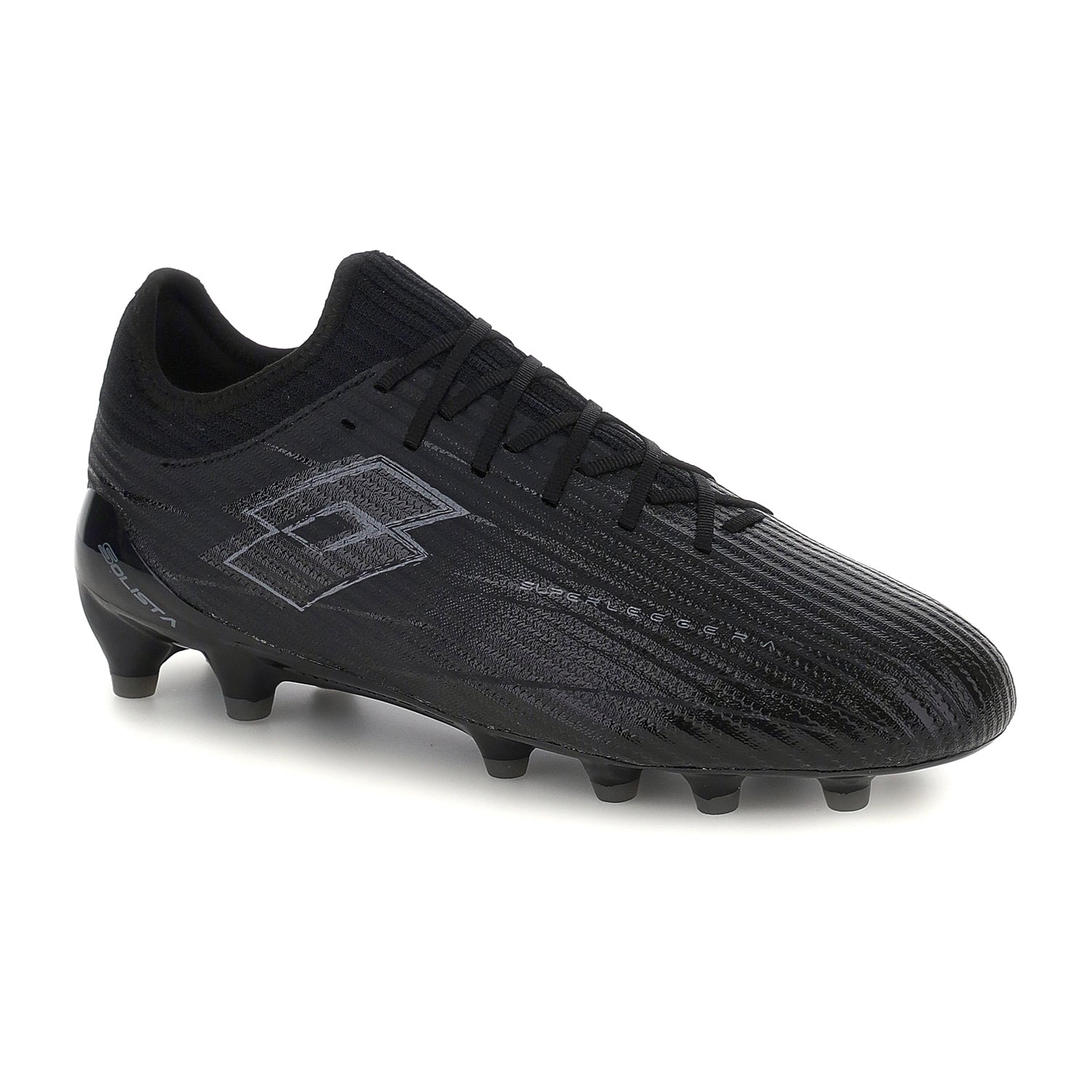 UNISEX SCARPE CALCIO FG SOLISTA 200 NERO 221353 1CL 02