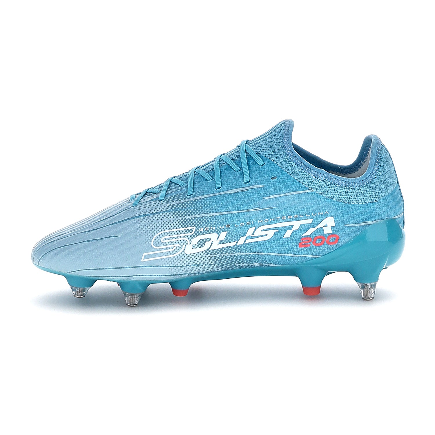 UNISEX SCARPE CALCIO SG SOLISTA 200 AZZURRO 221354 DK5 03