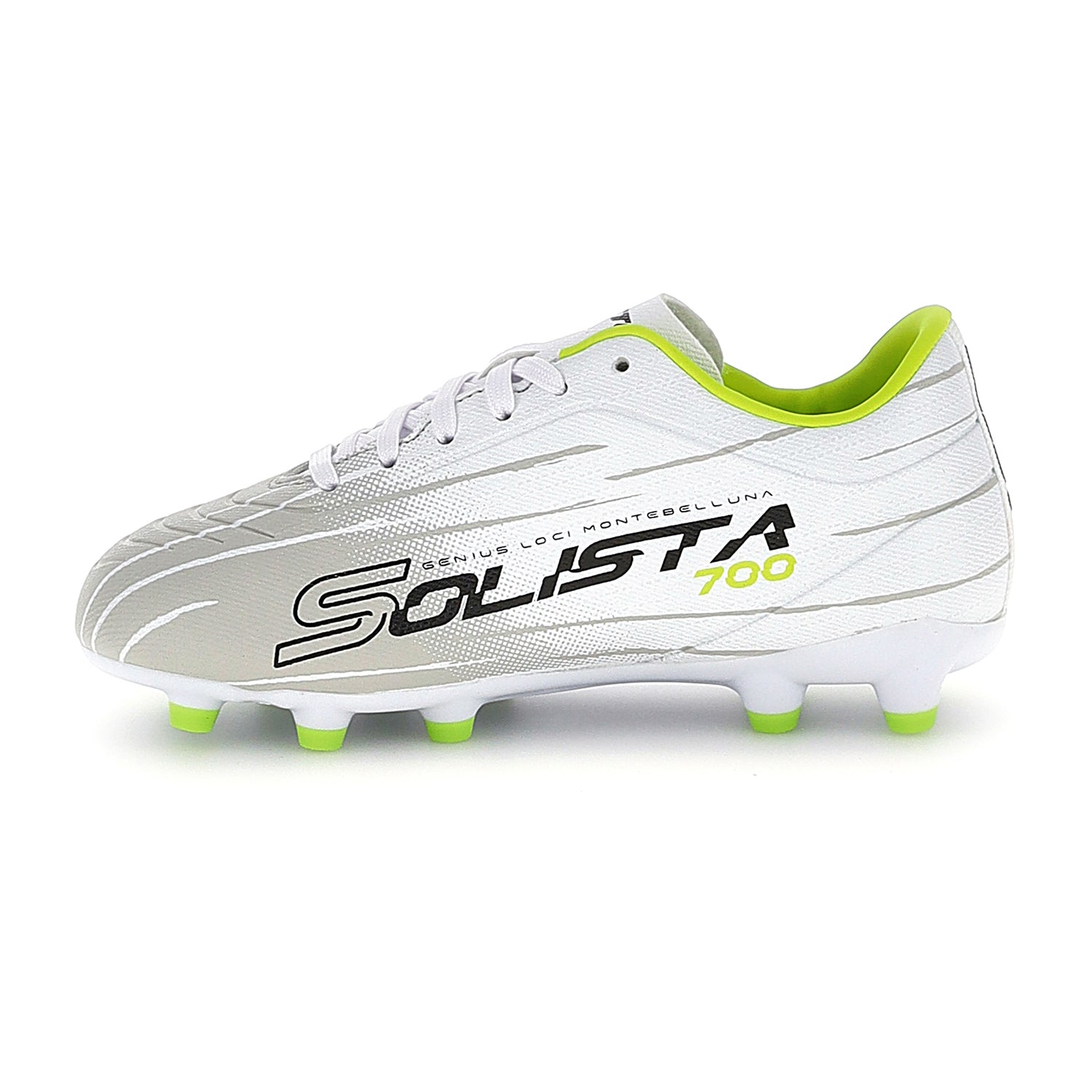 RAGAZZI SCARPE CALCIO FG SOLISTA 700 BIANCO 221360 CX5 03