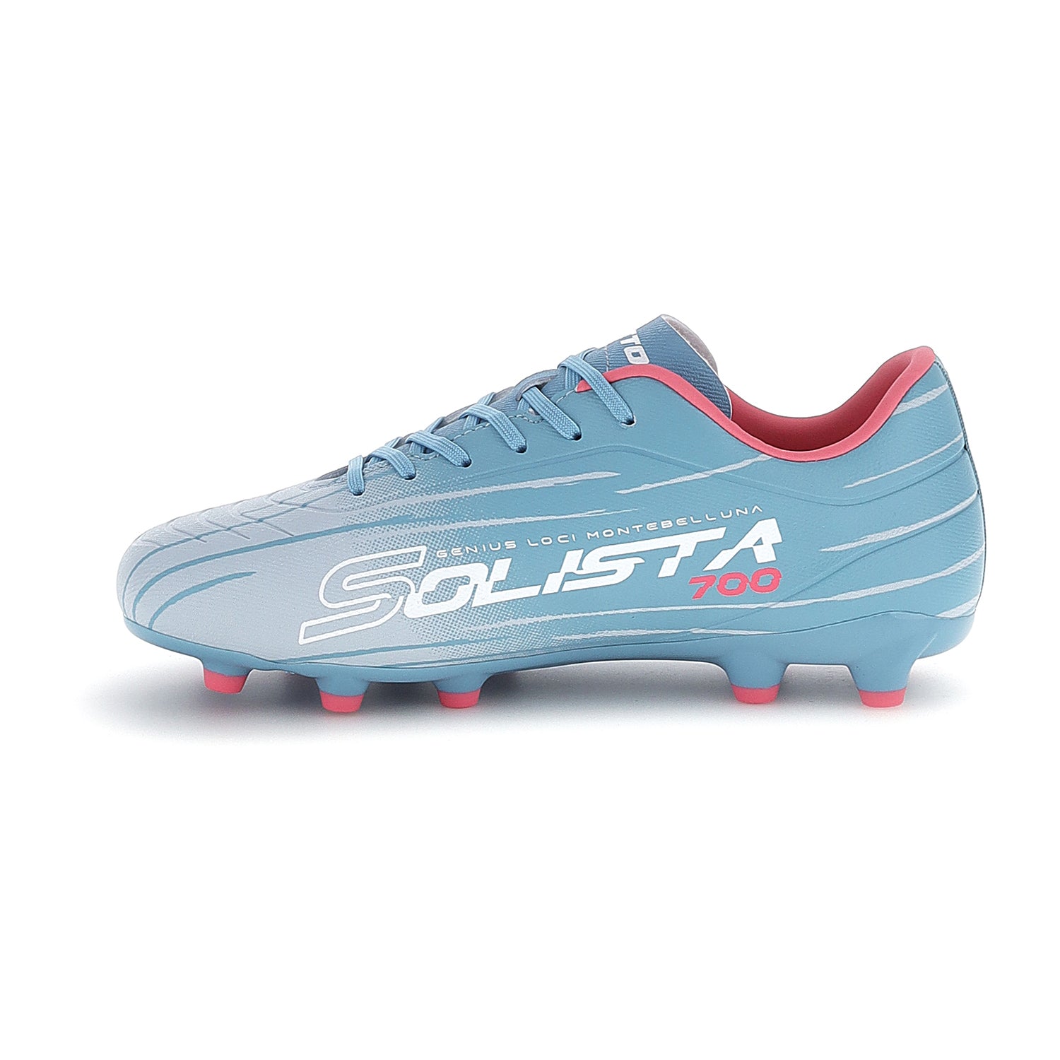 RAGAZZI SCARPE CALCIO FG SOLISTA 700 AZZURRO 221360 DK5 03