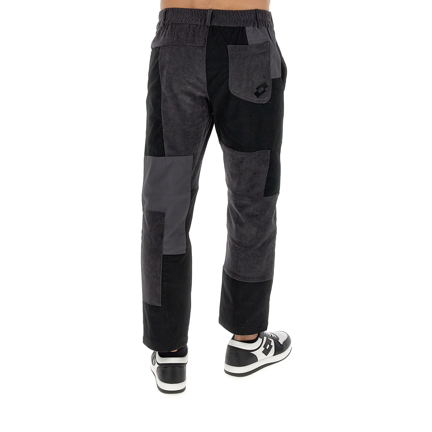 UOMO PANTALONI LOTTO NYC NERO 221465 1CL 02