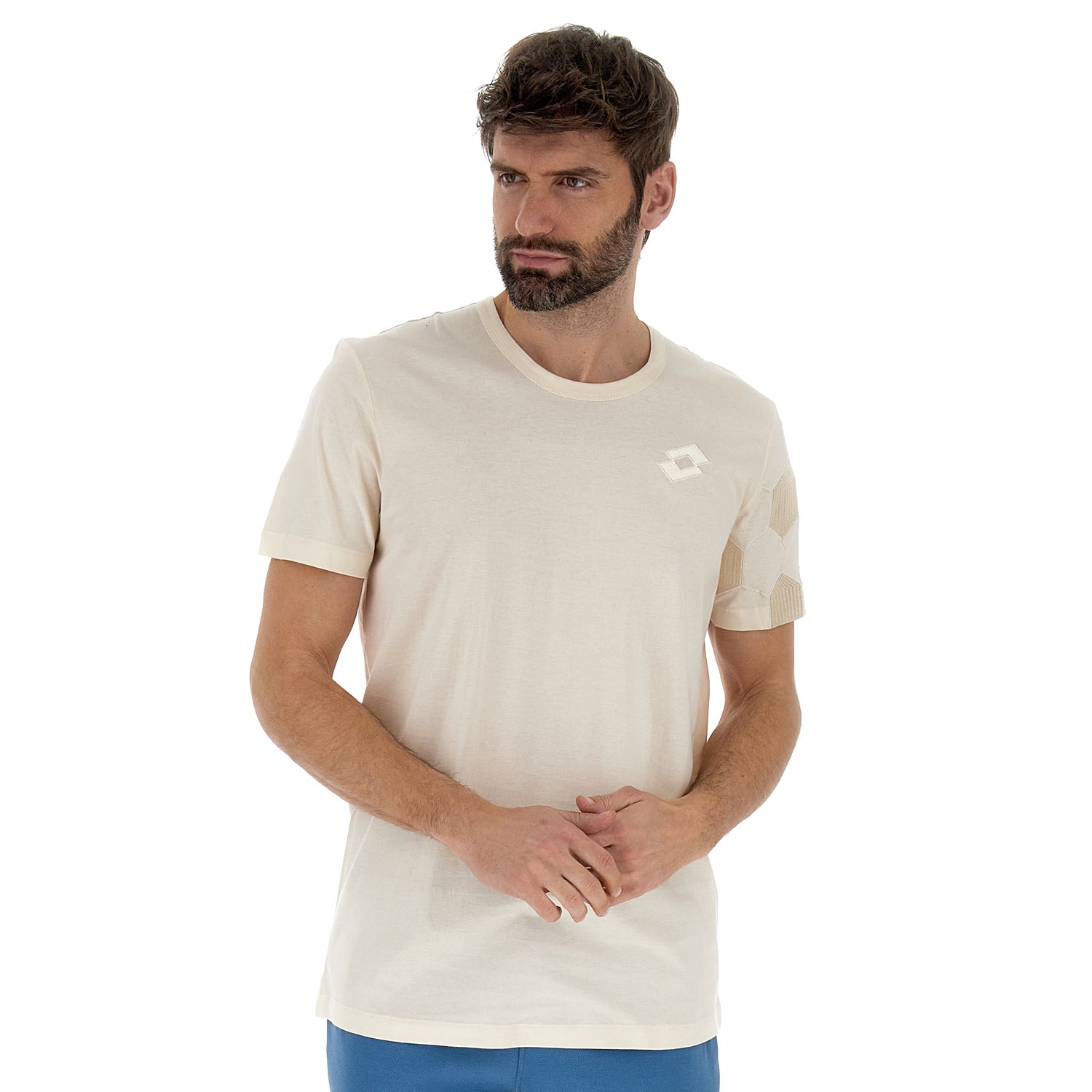 UOMO MAGLIETTA LOTTO NYC BIANCO 221467 00X 01