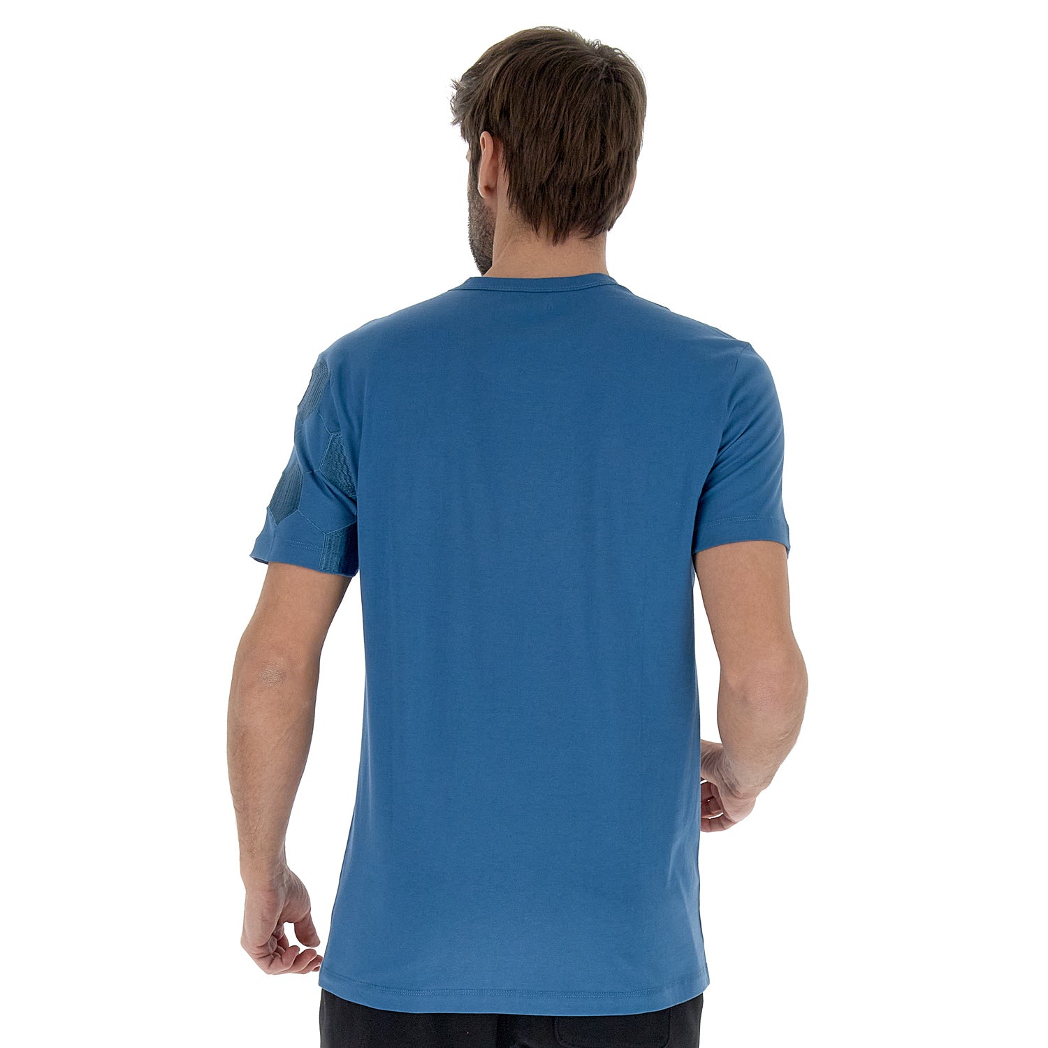 UOMO MAGLIETTA LOTTO NYC AZZURRO 221467 9AH 02
