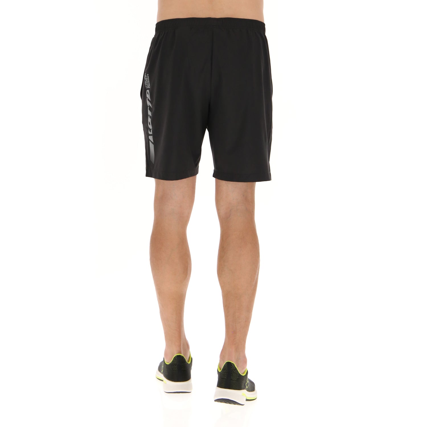 UOMO PANTALONI CORTI RUNNING NERO 221760 1CL 02