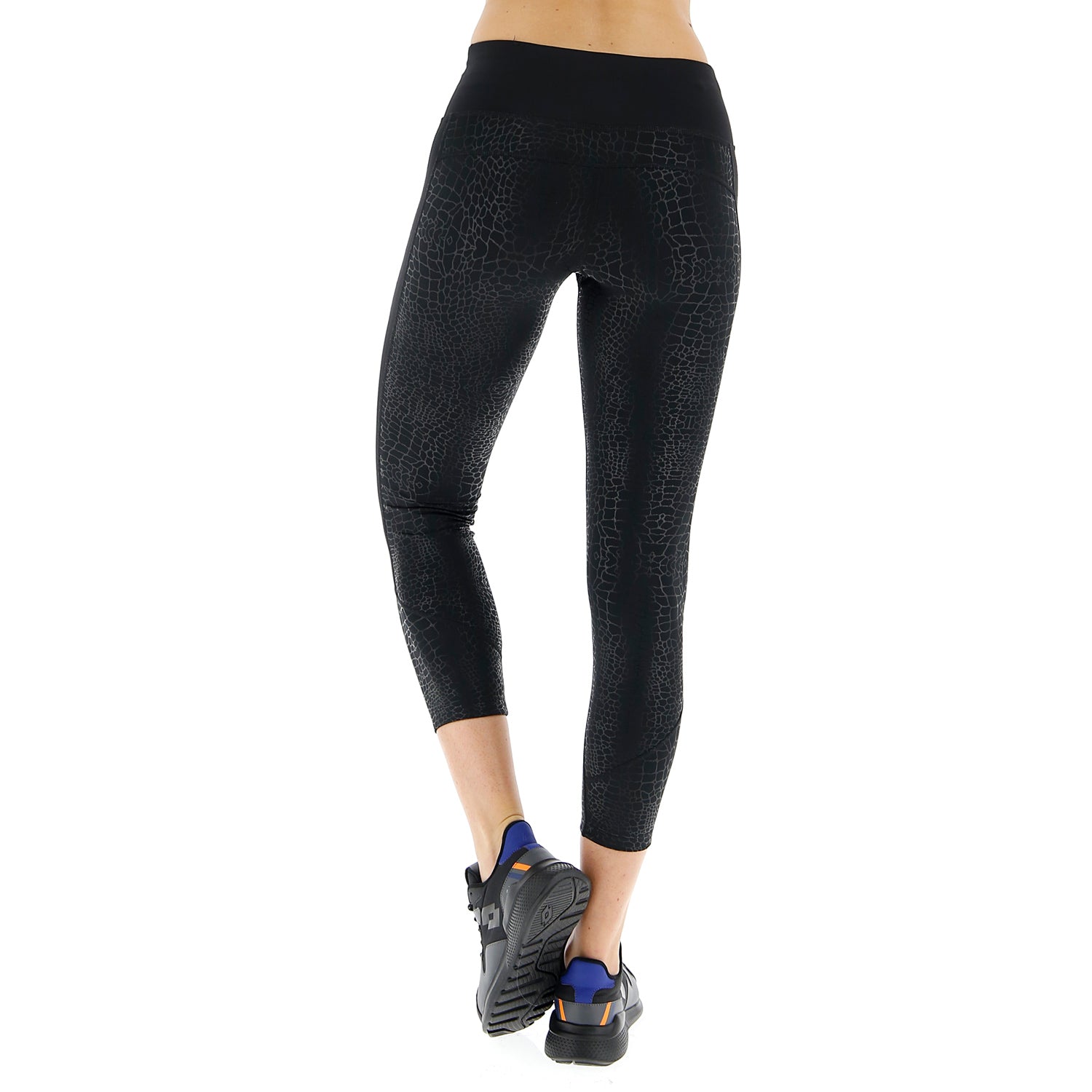 DONNA LEGGING MEDIO WORKOUT PURE NERO 221810 1CL 02