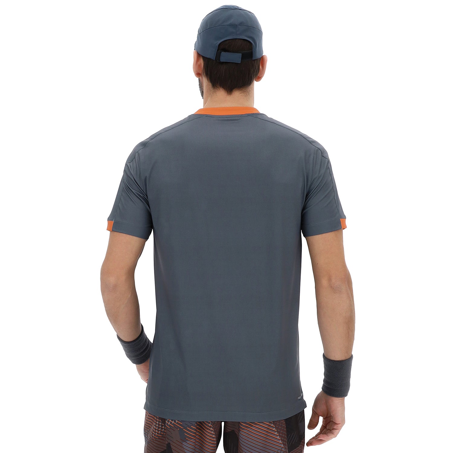 UOMO MAGLIETTA TENNIS TECH D1 GRIGIO 222101 CX0 02