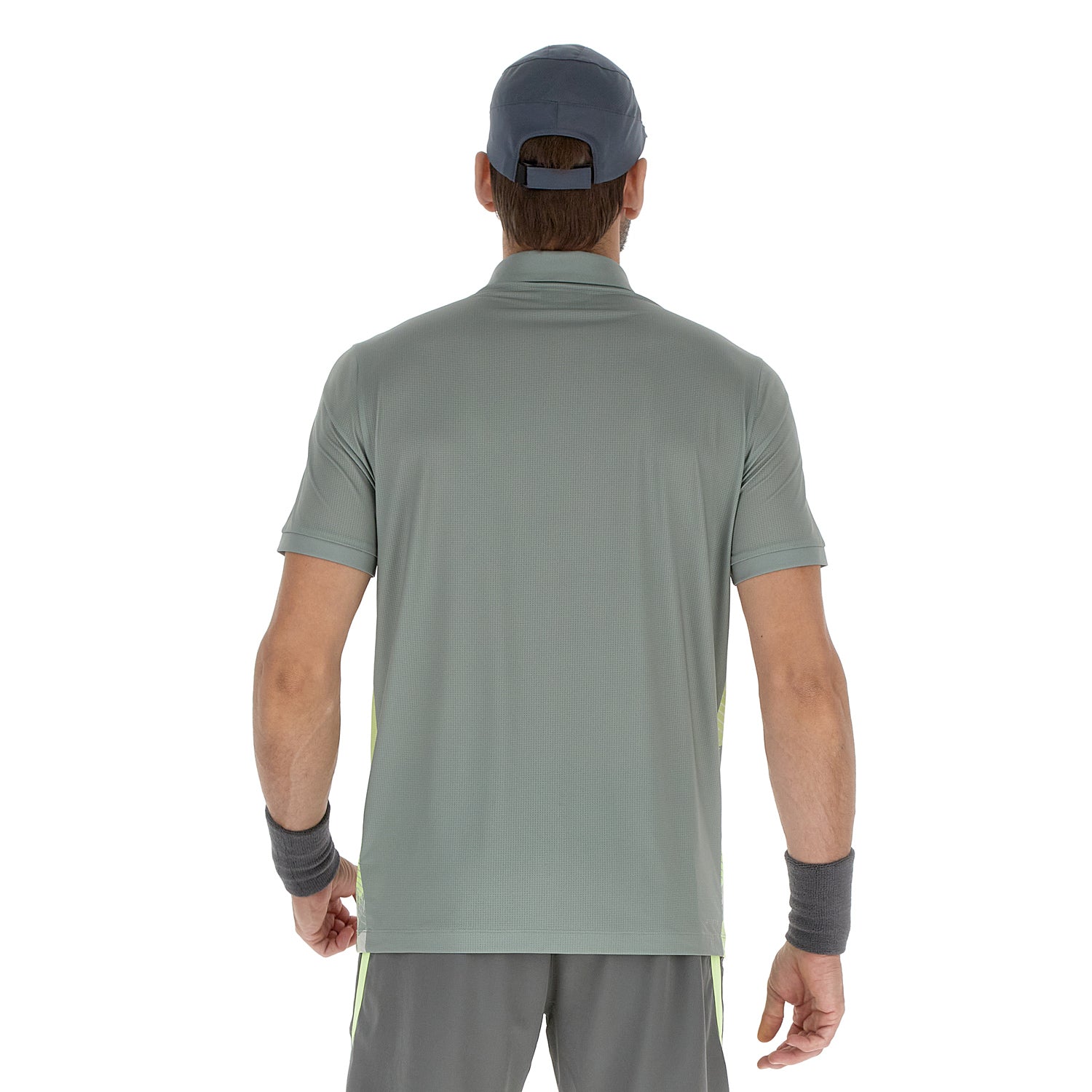 UOMO POLO TENNIS TECH D1 GRIGIO 222102 7K0 02