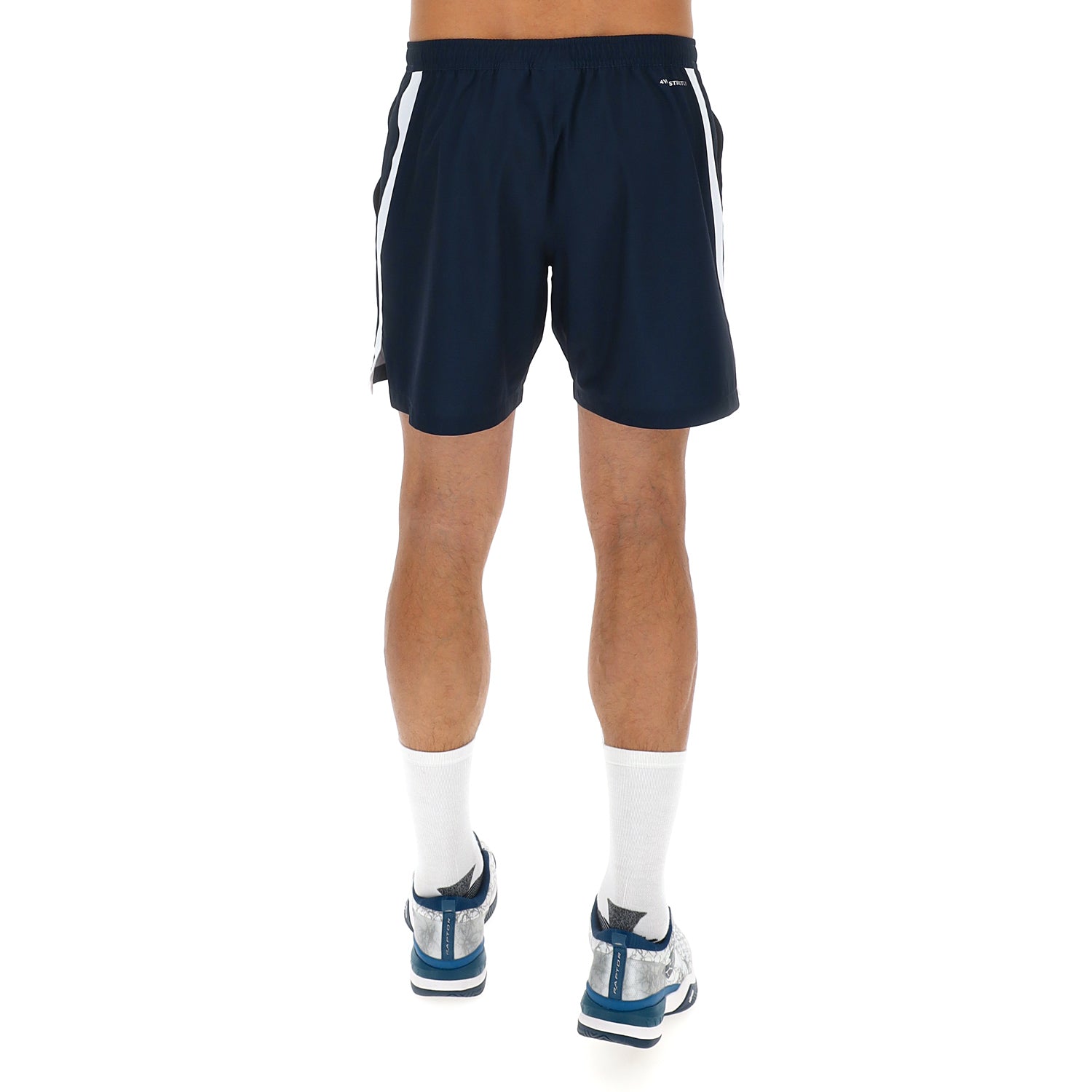 UOMO PANTALONI CORTI TENNIS TECH D1 BLU SCURO 222103 1D0 02