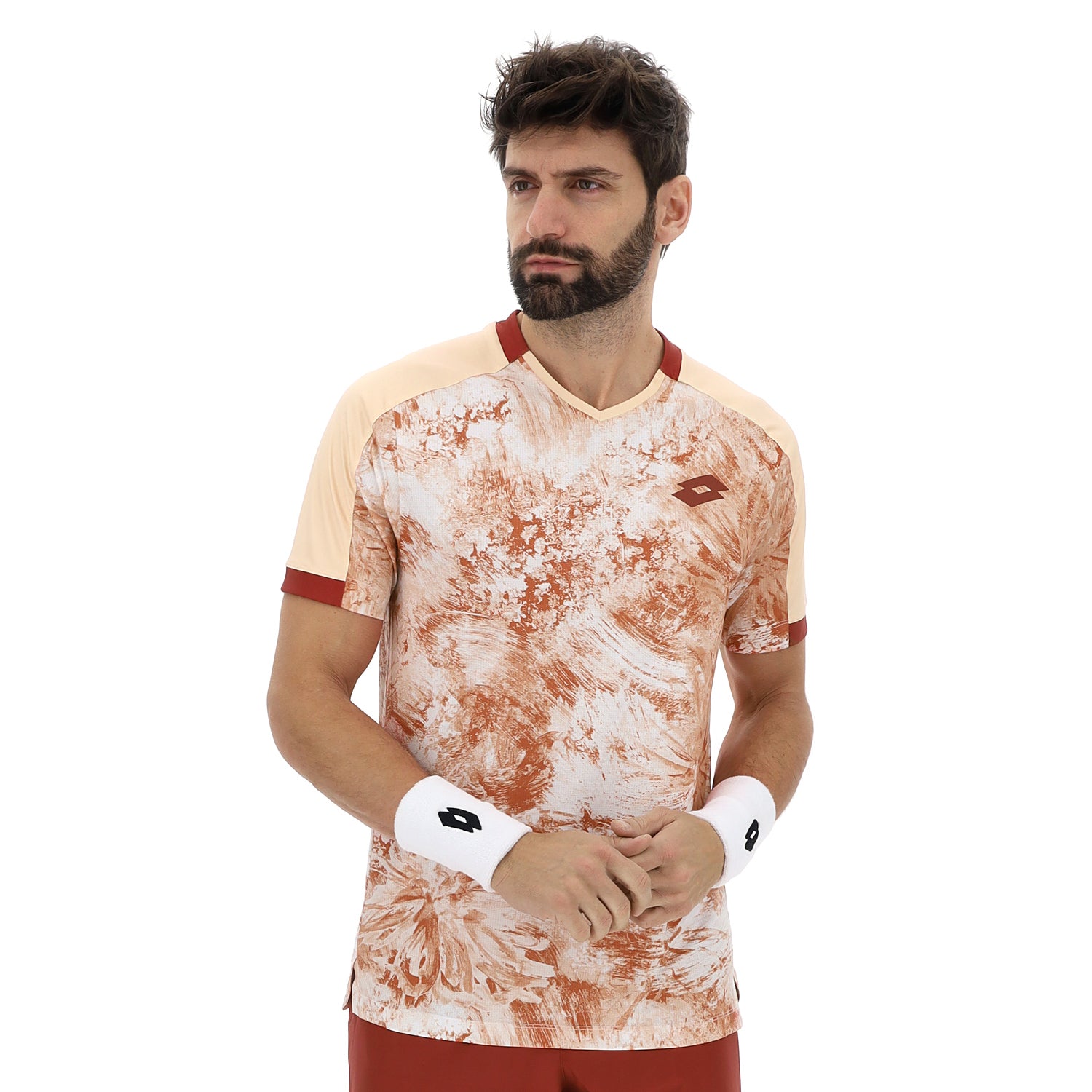 UOMO MAGLIETTA TENNIS TECH D2 ROSA 222104 038 01