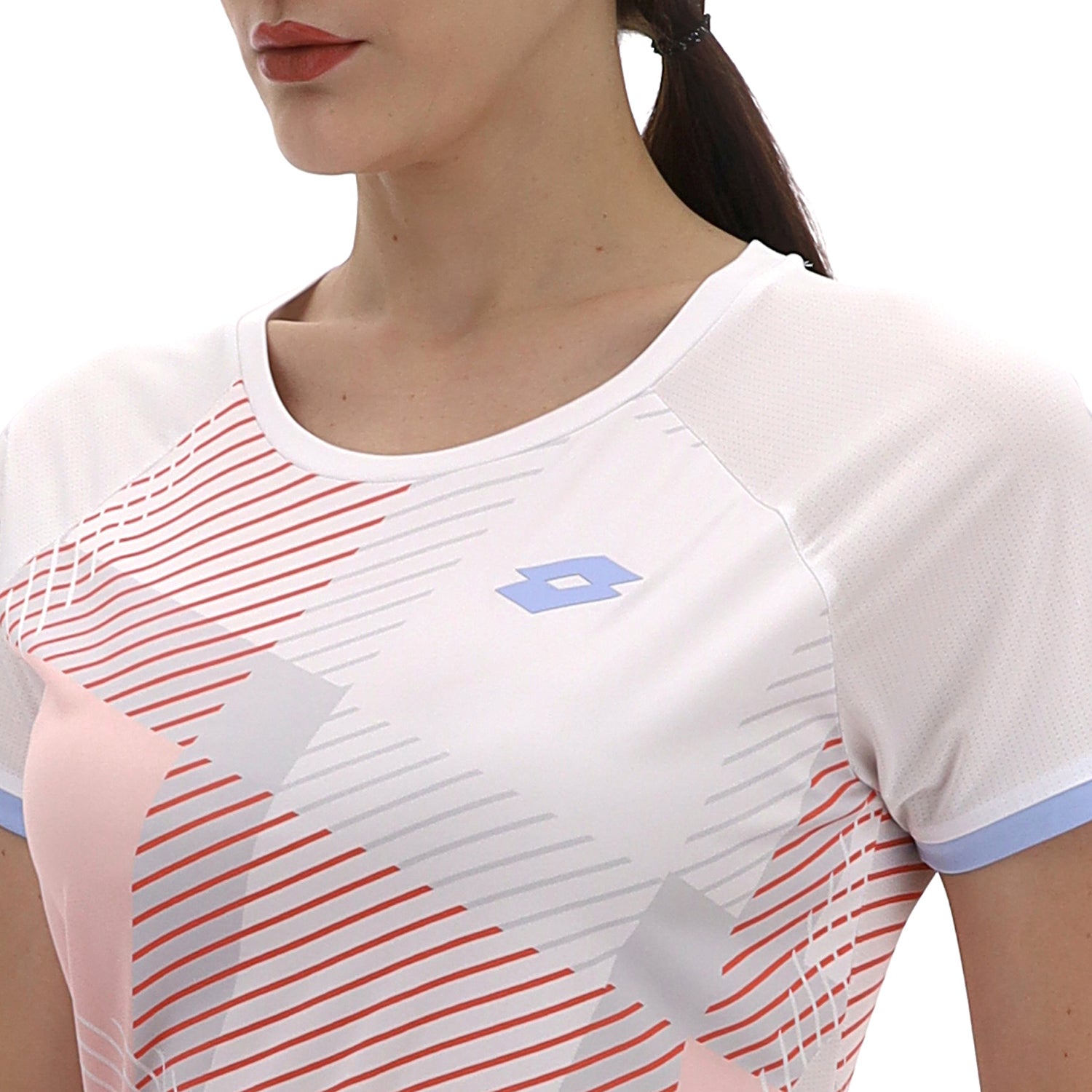DONNA MAGLIETTA TENNIS TECH D1 ROSA CHIARO 222111 CWO 03