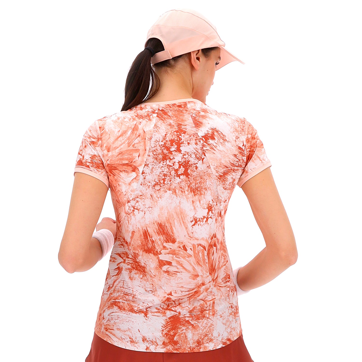 DONNA MAGLIETTA TENNIS TECH D2 ROSA CHIARO 222114 DE6 02