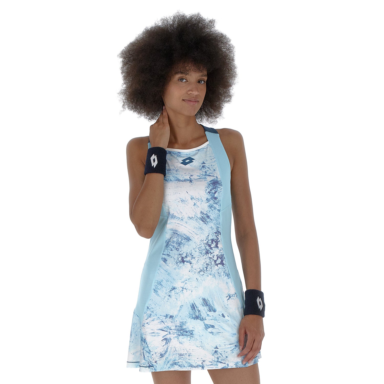 DONNA VESTITO TENNIS TECH D2 AZZURRO 222115 CWL 01