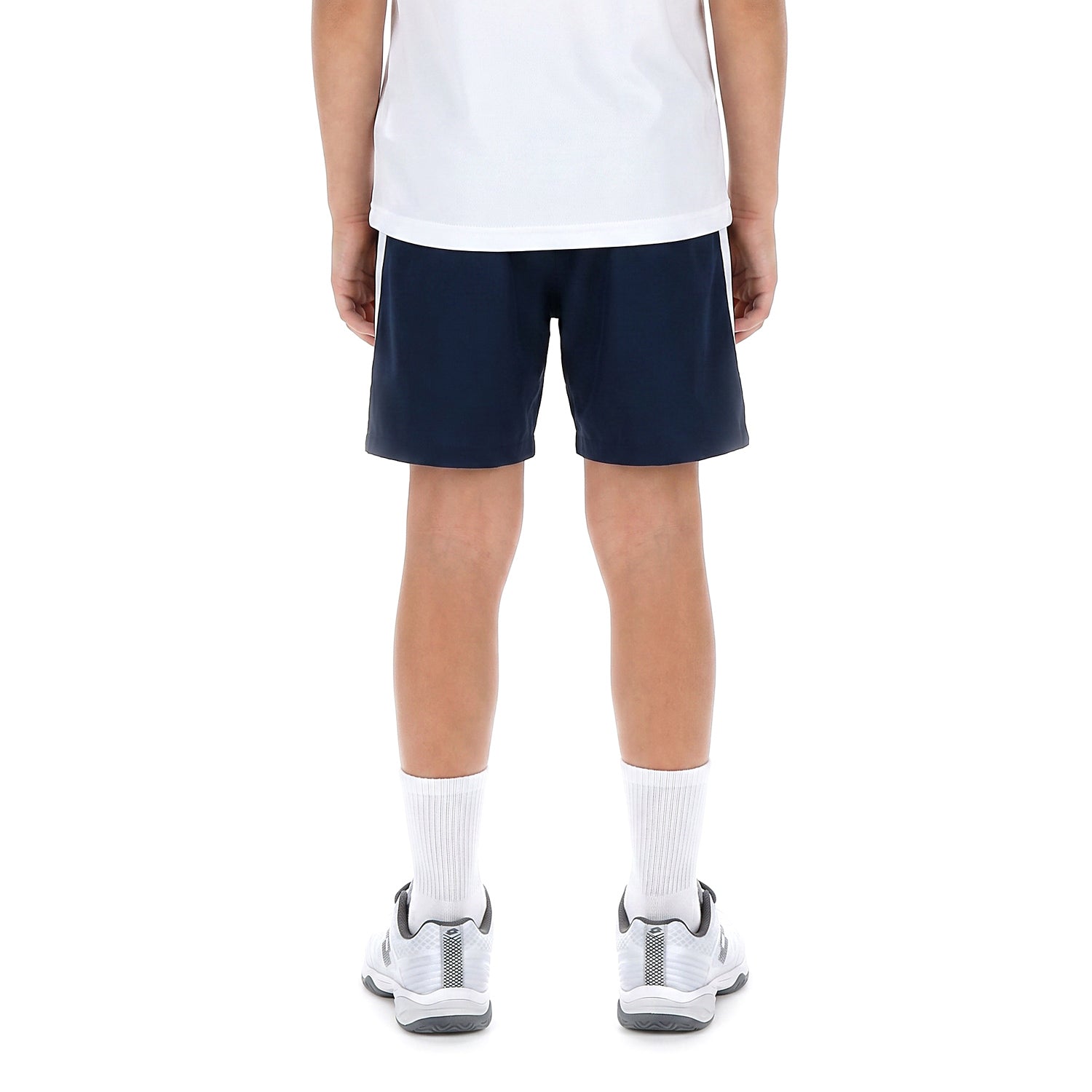 RAGAZZI PANTALONI CORTI TENNIS TECH D1 BLU SCURO 222121 1D0 02